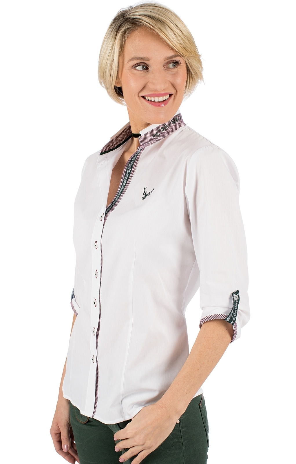 OS-Trachten Trachtenbluse »Trachtenbluse 450005-3684«