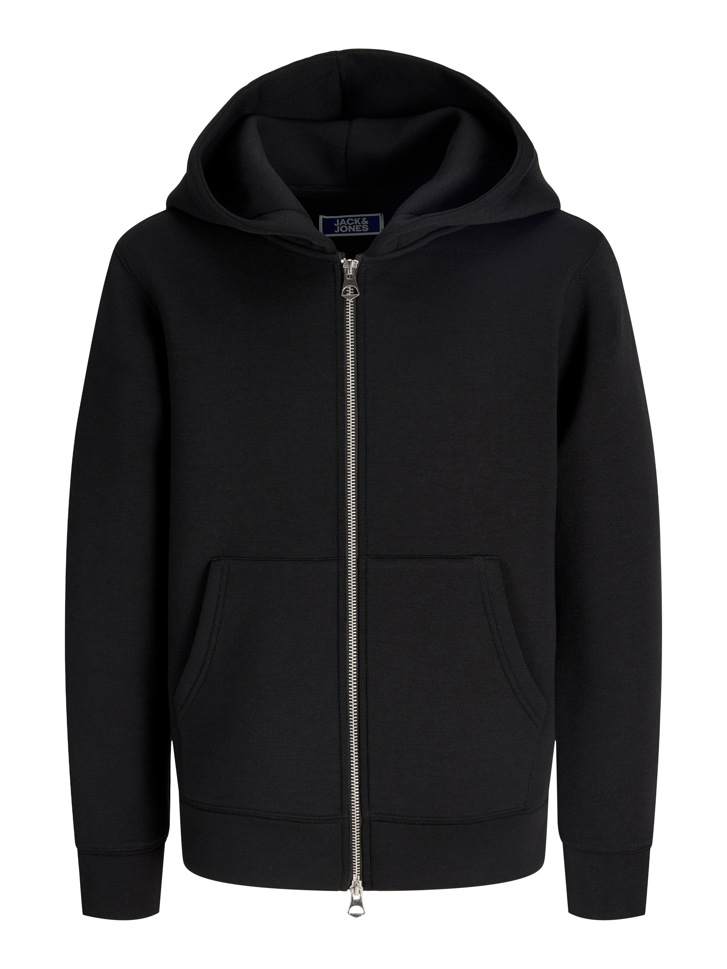 Jack & Jones Junior Kapuzensweatjacke »JCOLEGACY SWEAT SCUBA ZIP HOOD SN JNR« Materialmix, locker geschnitten