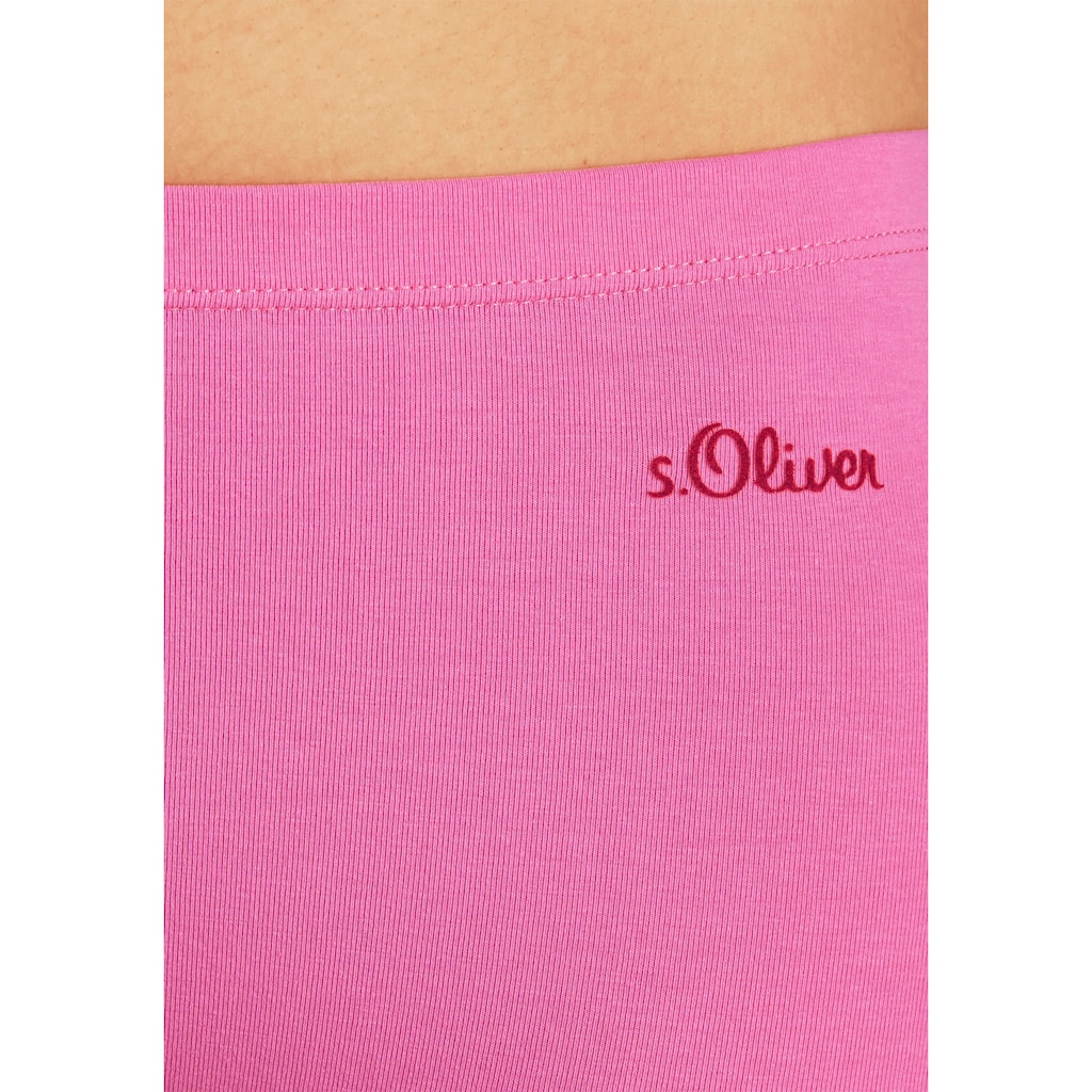 s.Oliver Panty, (Packung, 3 St.)