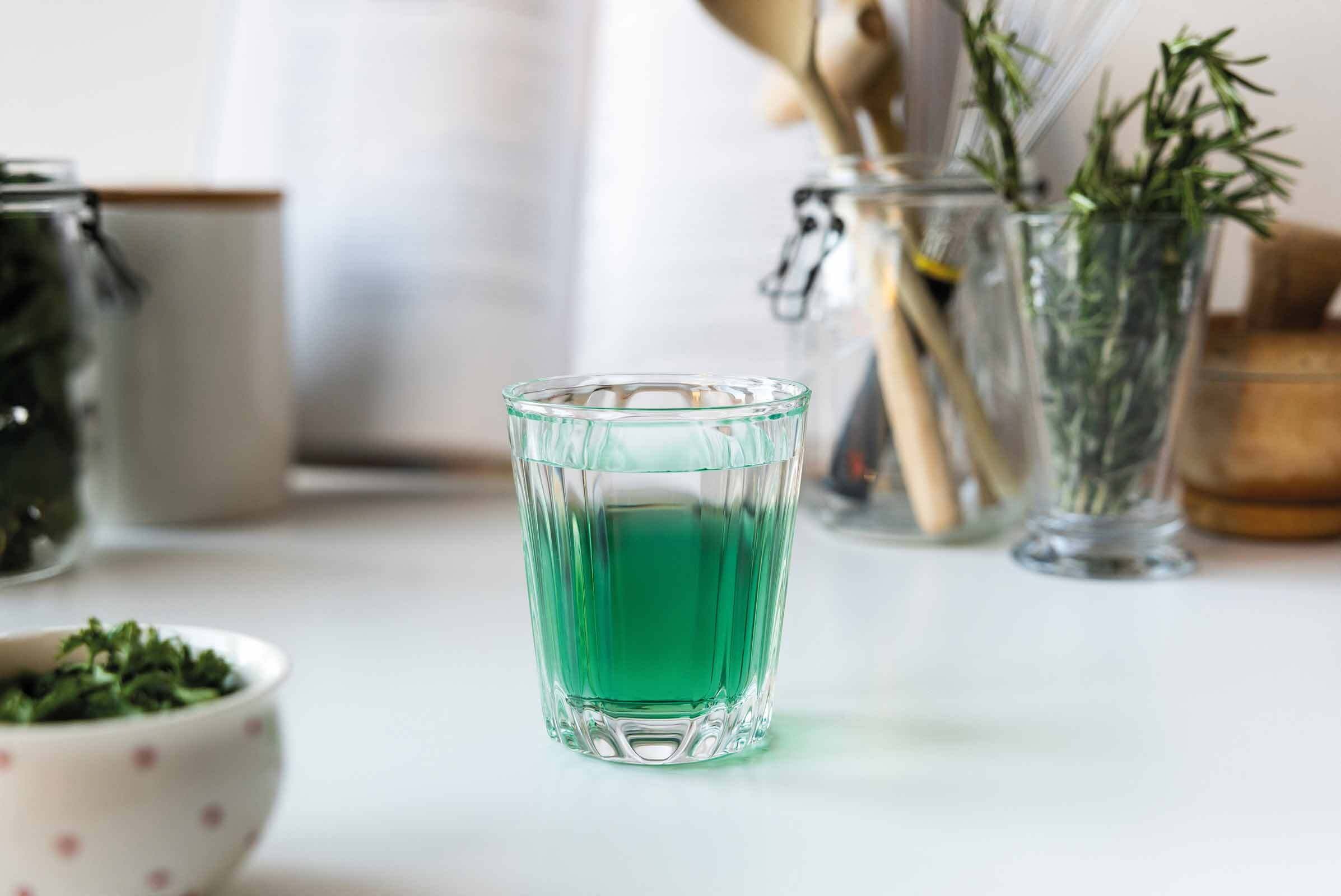 La Rochère France Glas »Wassergläser Onde 280 ml 6er Set blau« Spülmaschinenfest