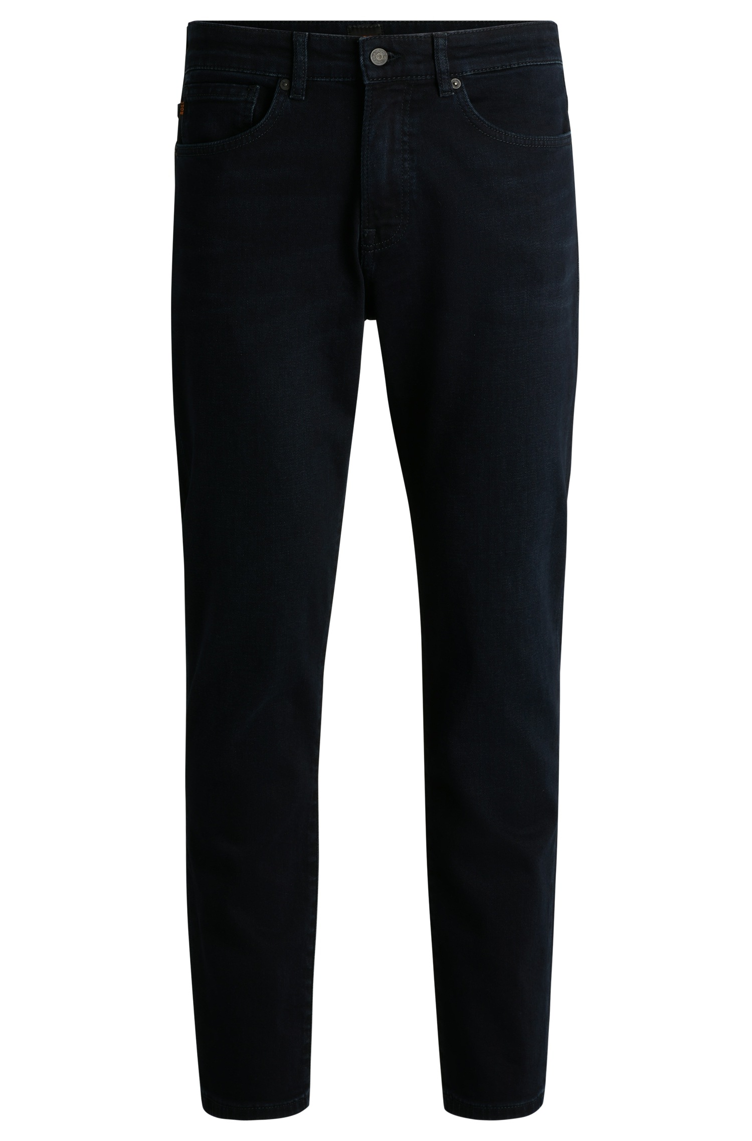 BOSS ORANGE Straight-Jeans »Re Maine«, mit BOSS Leder-Badge