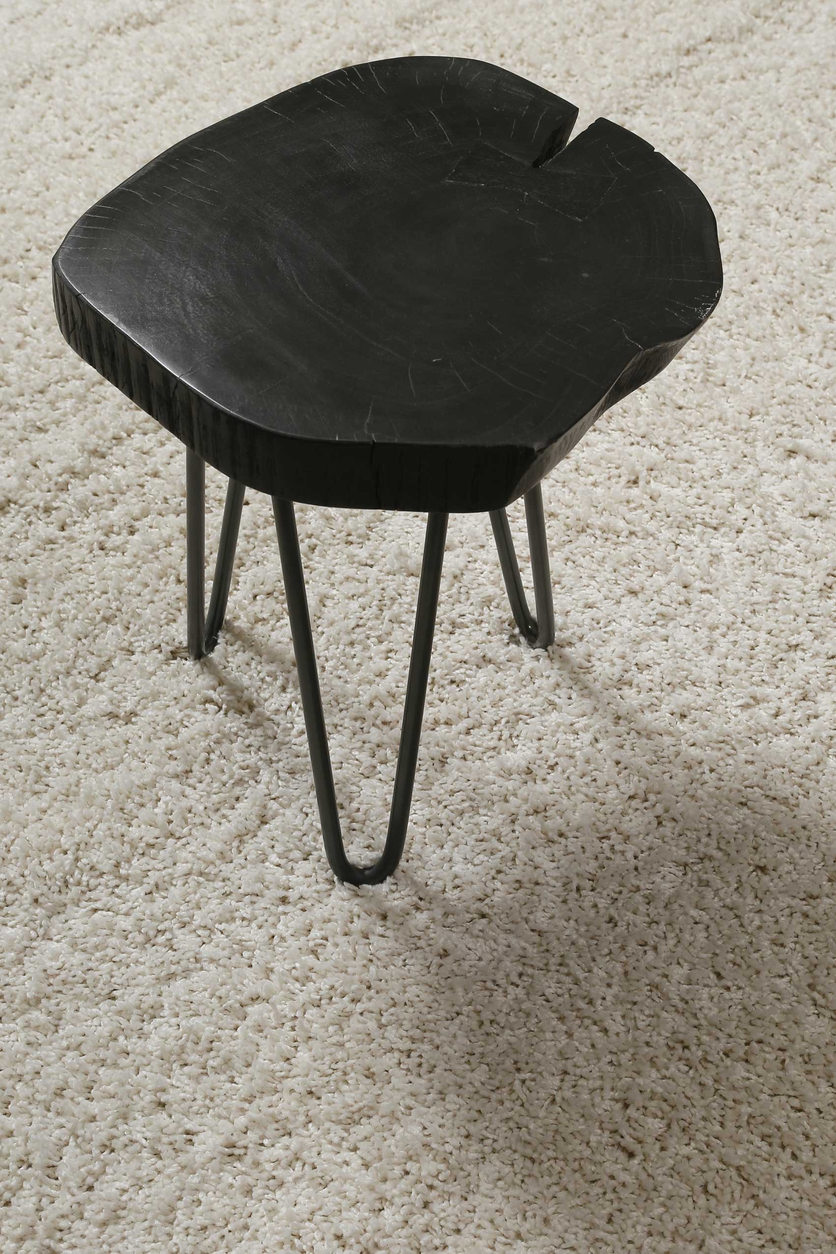 Homie Living Teppich »Gino«, rechteckig, 30 mm Höhe, Hochflor, gewebt, weich, uni, Wohnzimmer, Schlafzimmer, waschbar