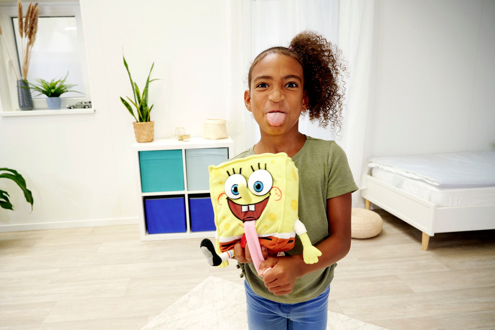SIMBA Plüschfigur »Spongebob, Funktionsplüsch, 30 cm«, mit Sound