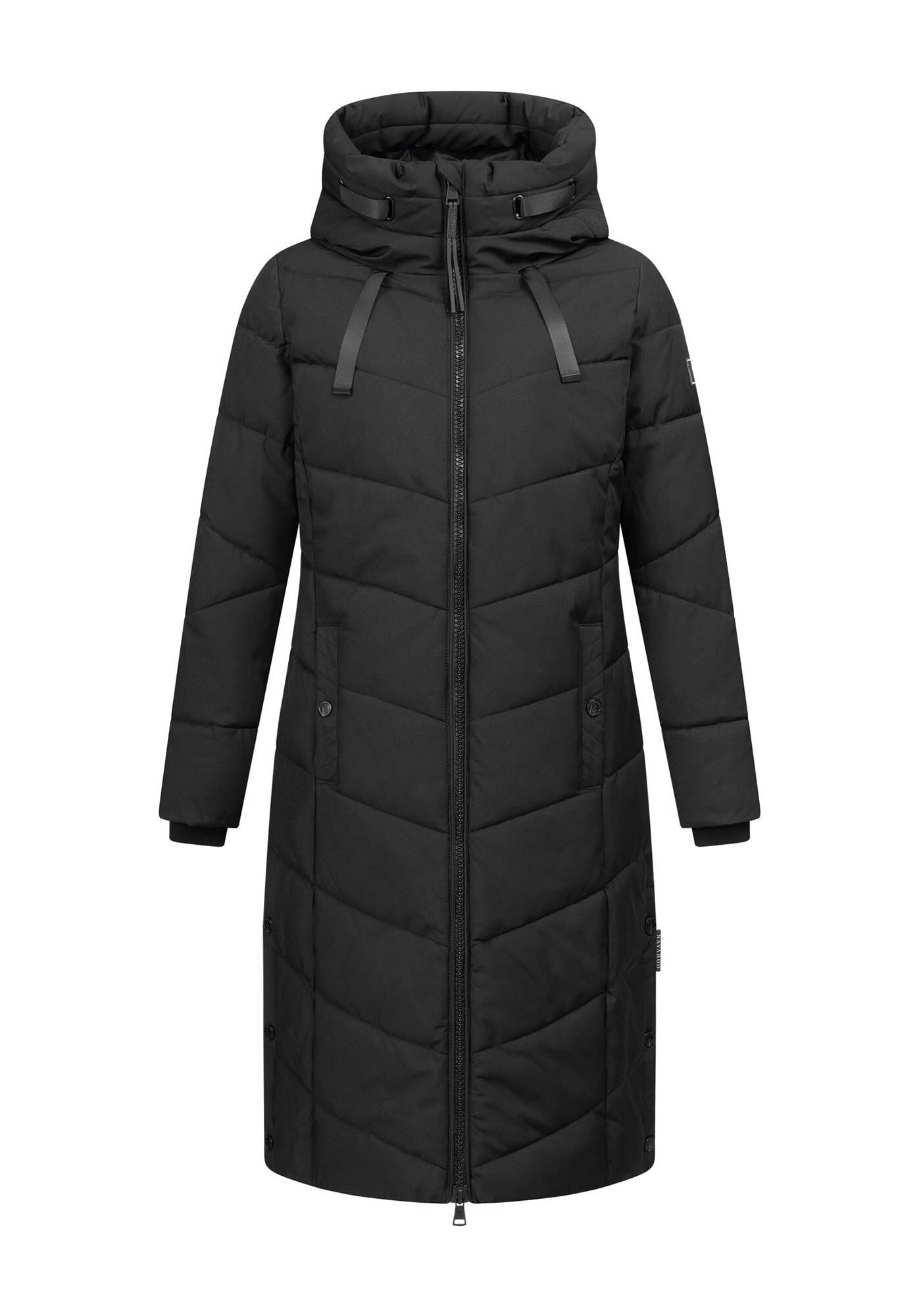 Navahoo Winterjacke »Navahoo Schmatzibaer lange Damen Winter Steppjacke N009«