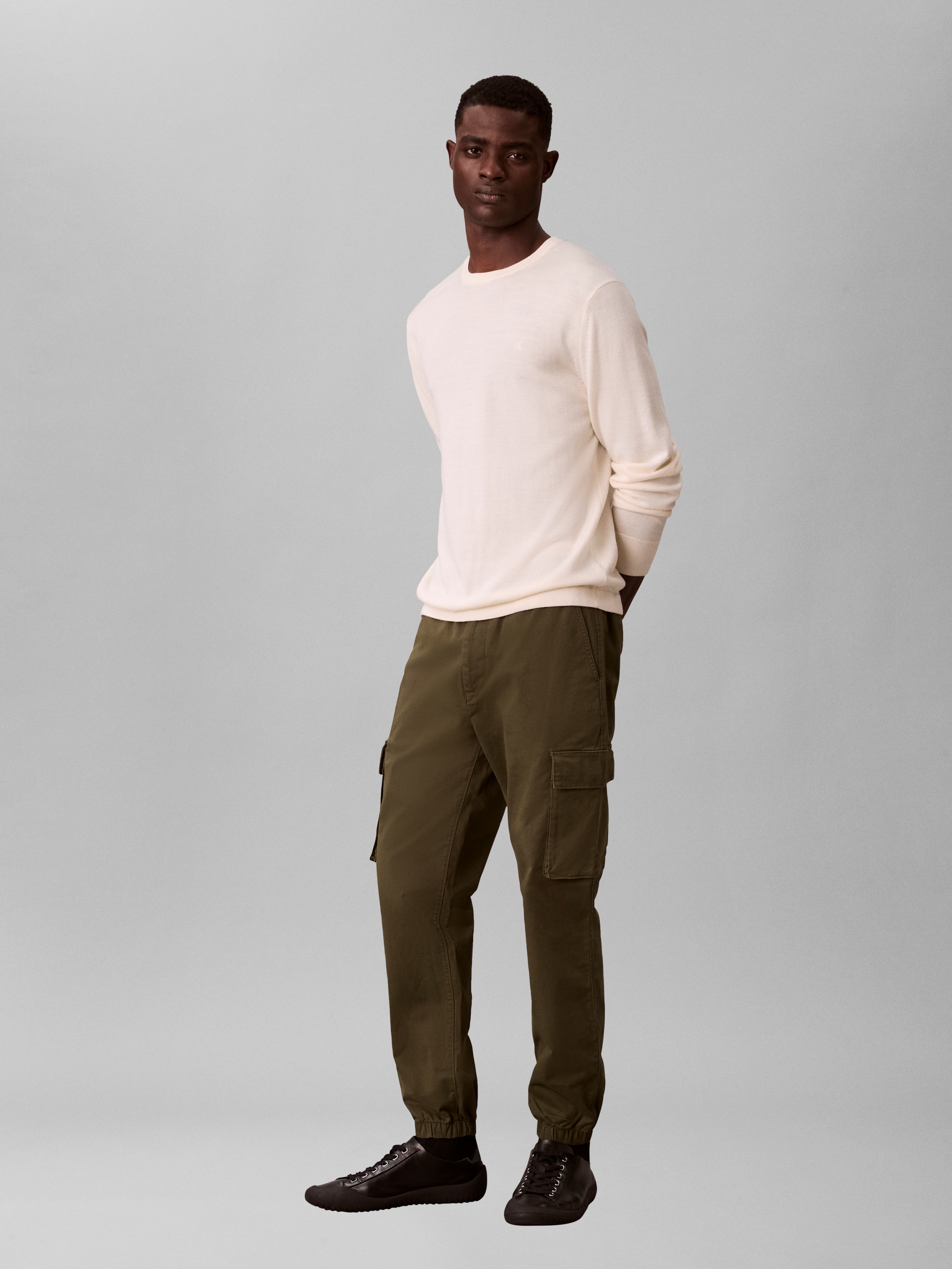 Calvin Klein Jeans Cargohose  elastischer Bund, Skinny fit, Cargotaschen
