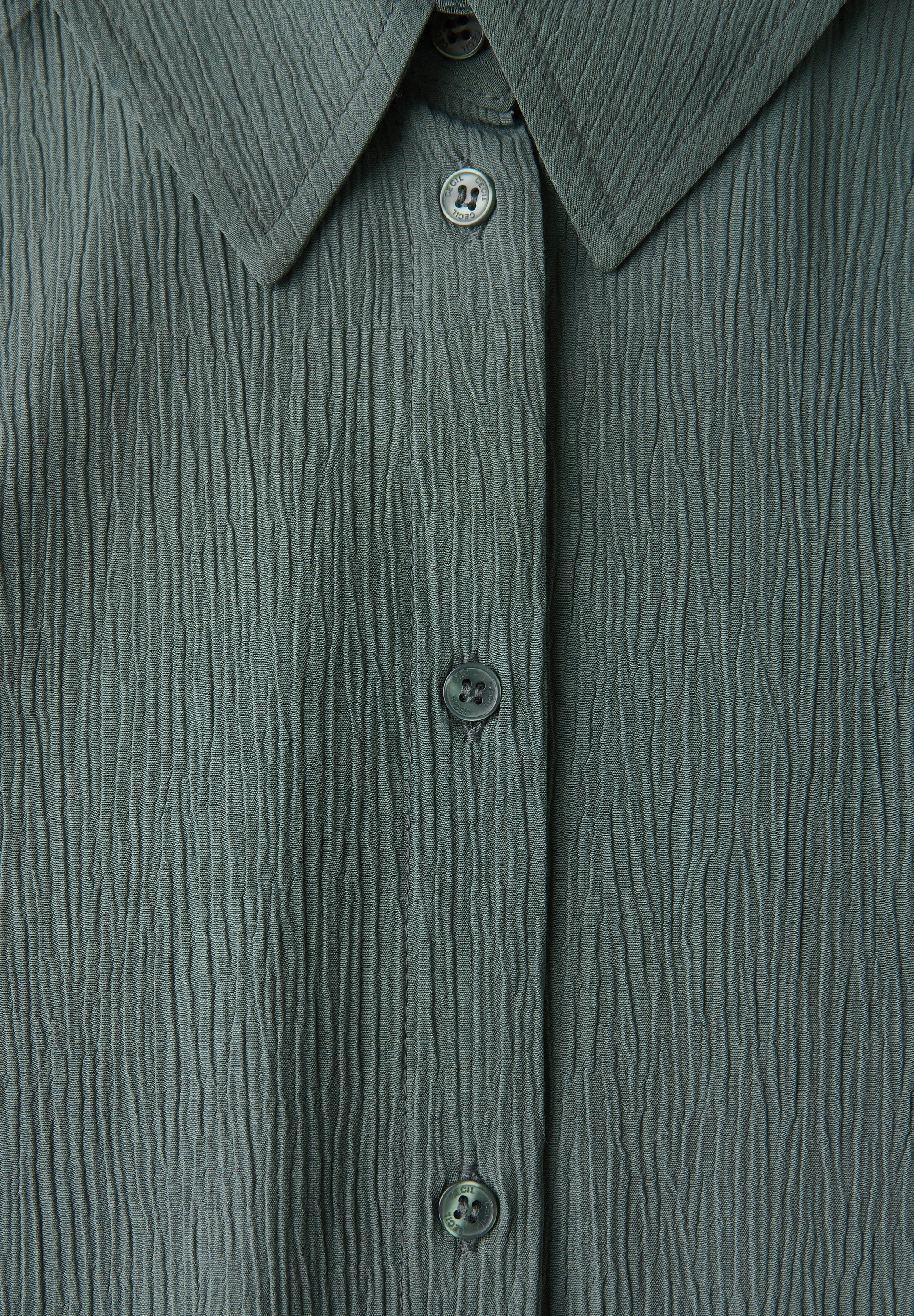 Cecil Hemdbluse, mit Struktur und Knopfleiste