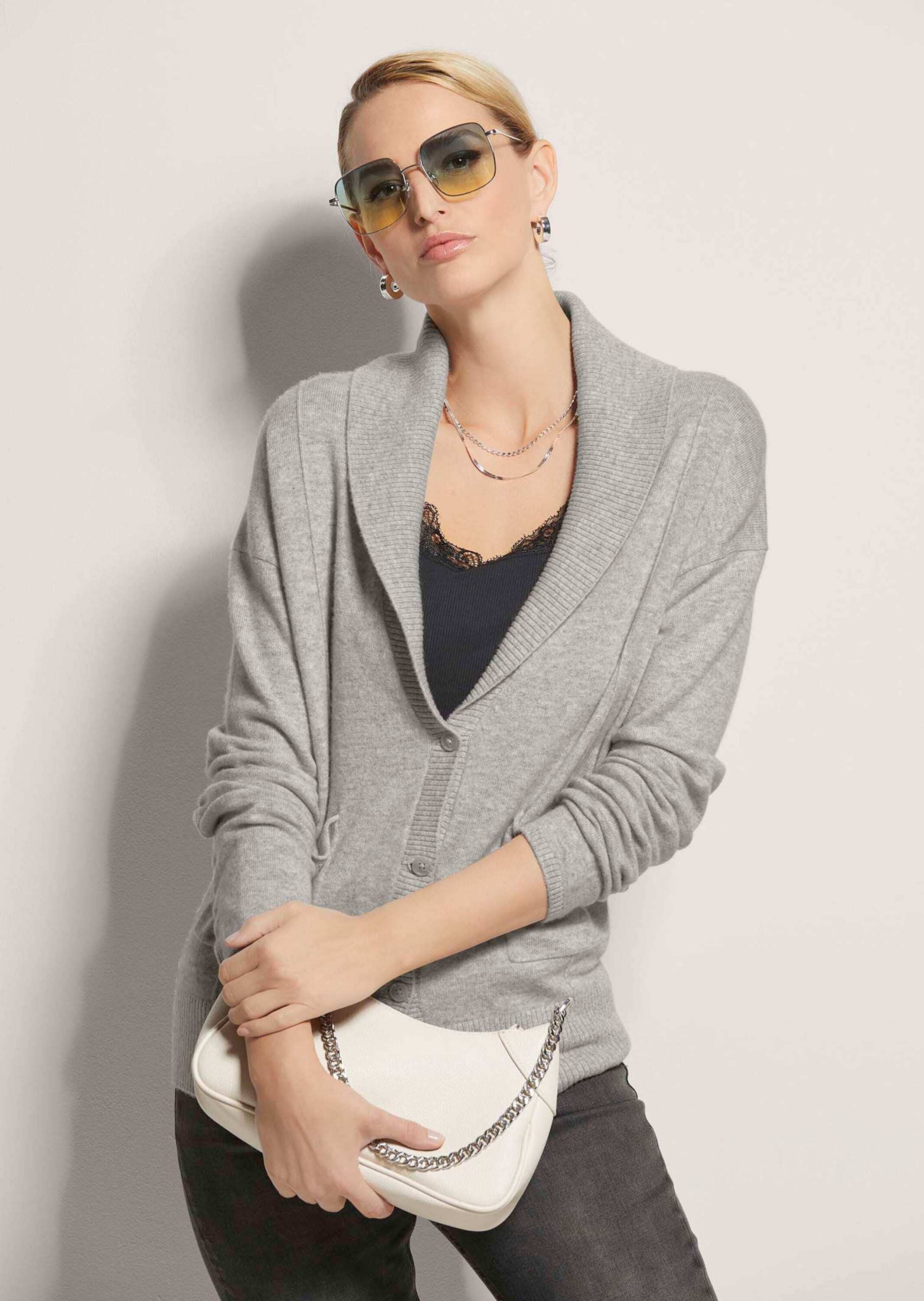 MADELEINE Strickjacke »Strickjacke Strickjacke mit Good Cashmere«