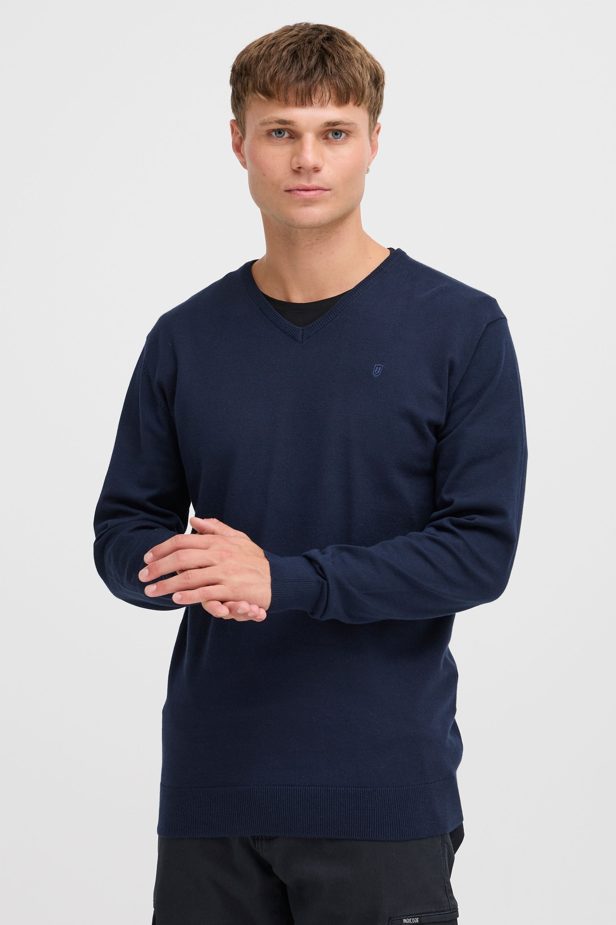 Indicode Strickfleece-Pullover »Strickpullover IDBellix«