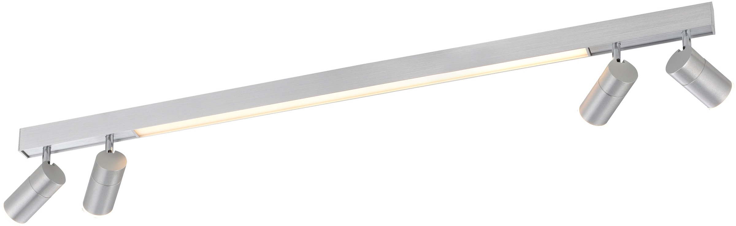 Neuhaus PURE LED Deckenleuchte »PURE Lines Spot« LED-Board 1 Stk. warmweiß - kaltweiß Spots dreh- & schwenkbar, CCT, dimmbar per Fernbedienung