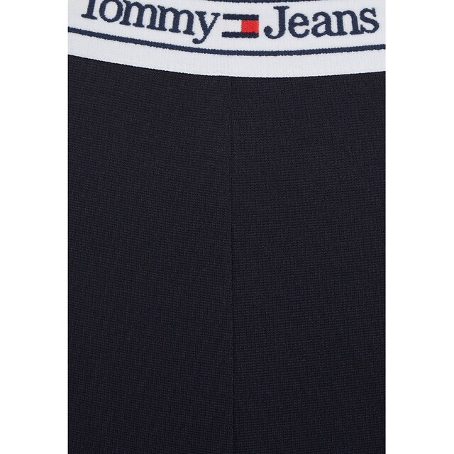 Tommy Jeans Leggings »TJW LOGO WB FLARE LEGGING«, mit Tommy Jeans  Schriftzug am Bund online bei OTTO
