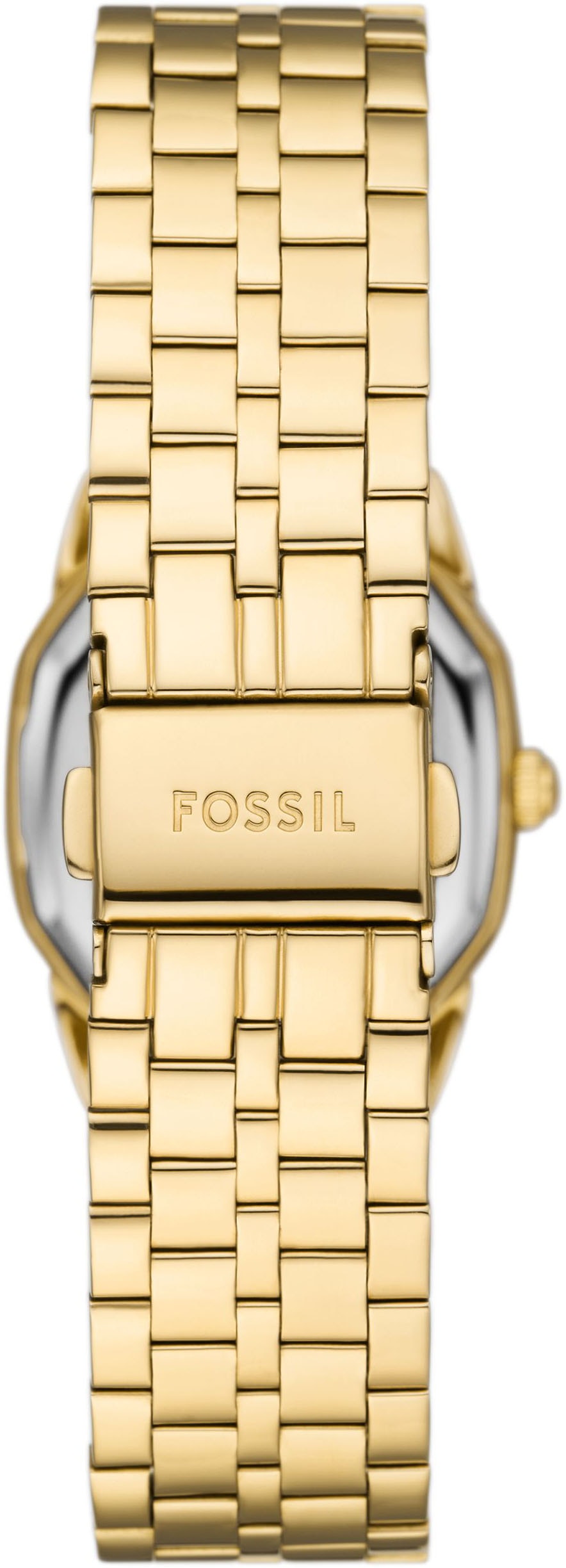 Fossil Quarzuhr »HARLOW«, Armbanduhr, Damenuhr, Edelstahlarmband, analog