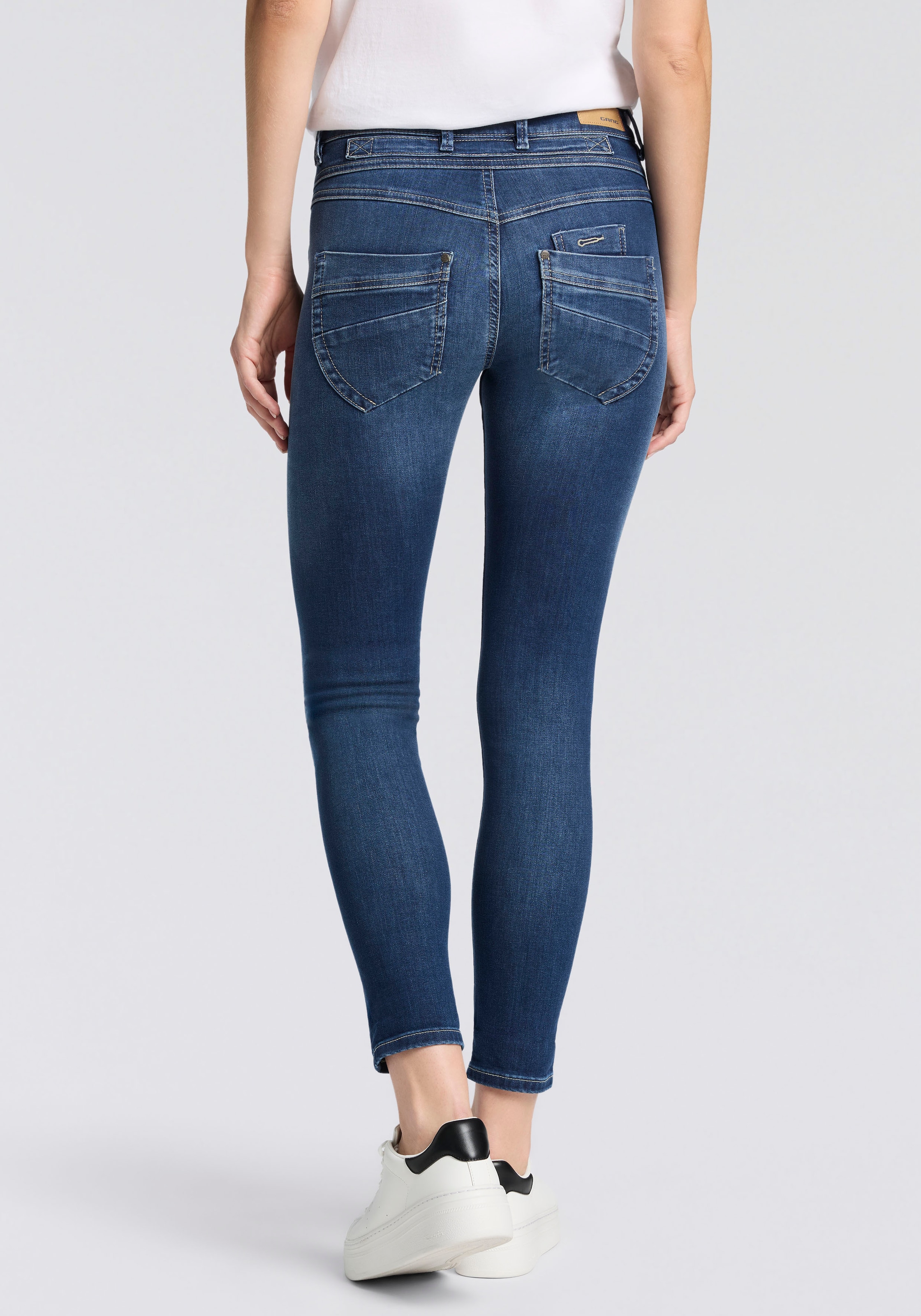 GANG Slim-fit-Jeans »94MARGE«, mit besonderem 4-Knopf-Verschluss