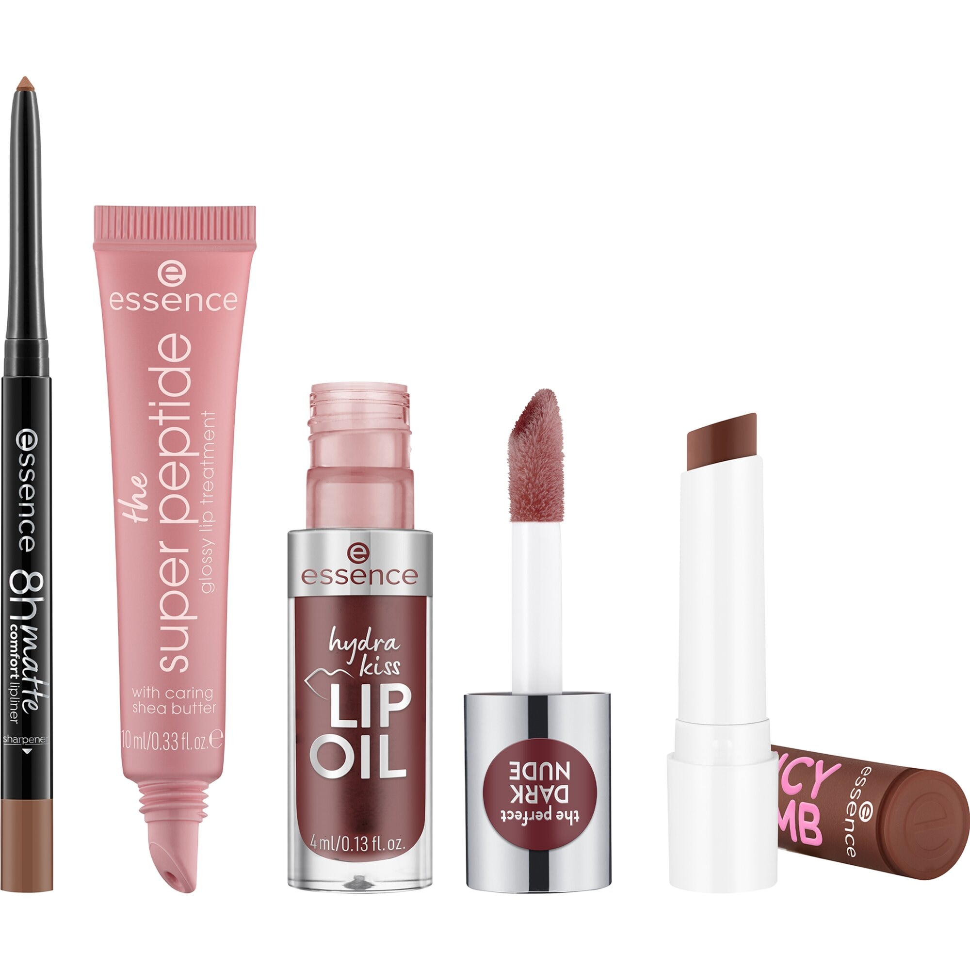 Essence Lippenstift-Set »toffee talk brown lip set«