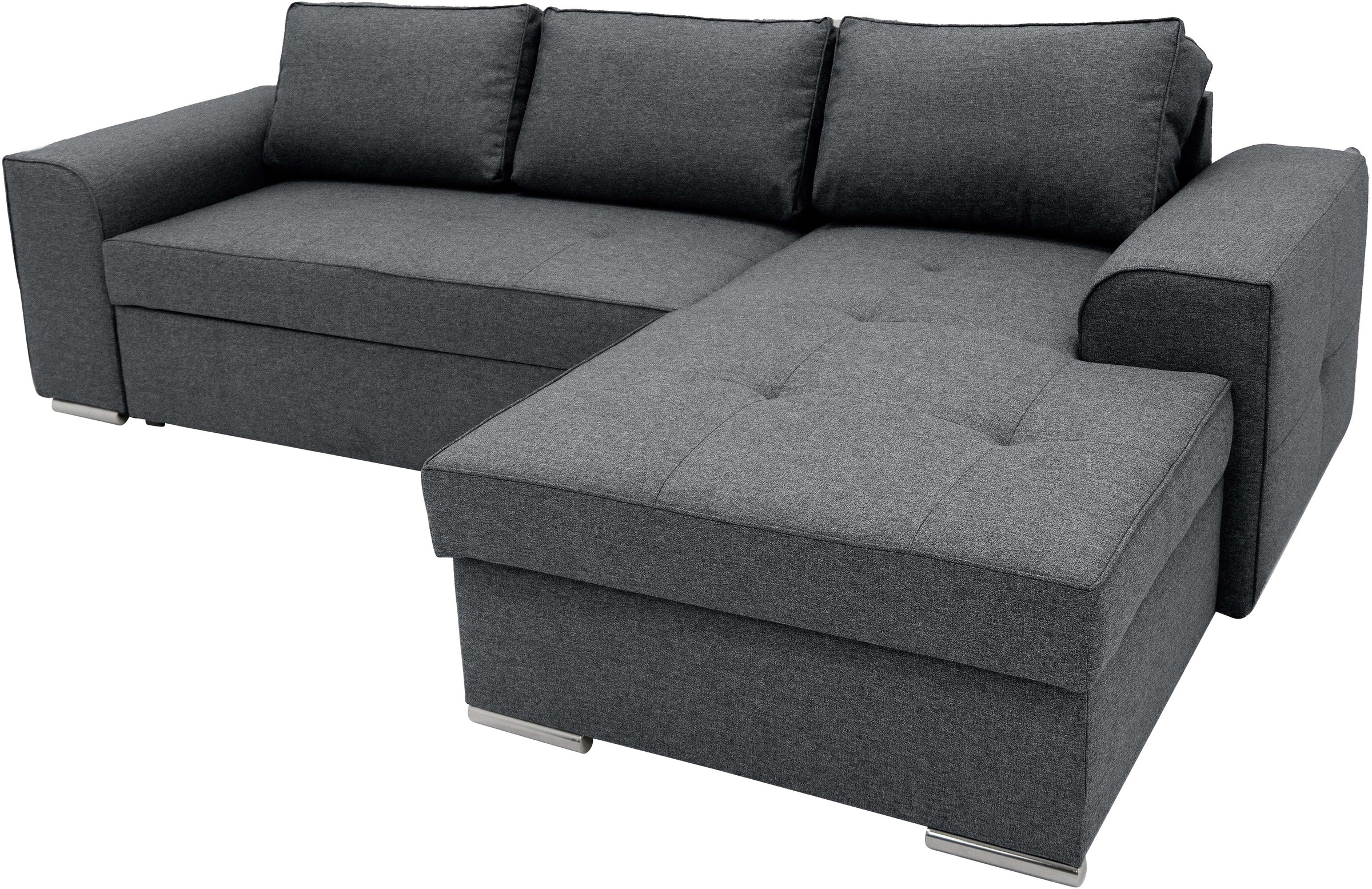 GEPADE Ecksofa »Karla, L-Form«, inkl. Bettfunktion und Bettkasten