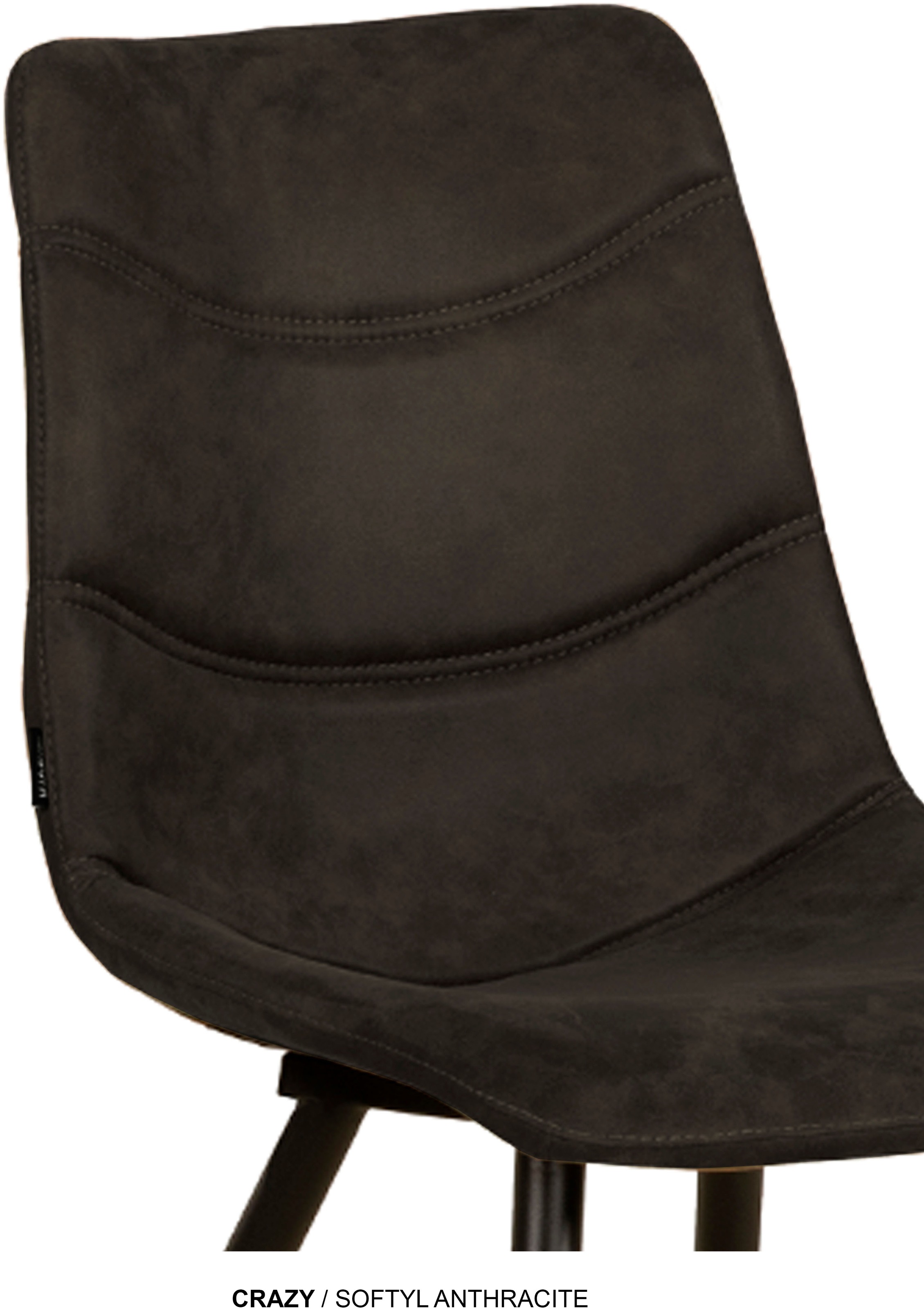 OMG Design Esszimmerstuhl »Crazy« (Set) 2 Stk.Esszimmerstuhl, pflegeleichter Bezug, mit Handgriff