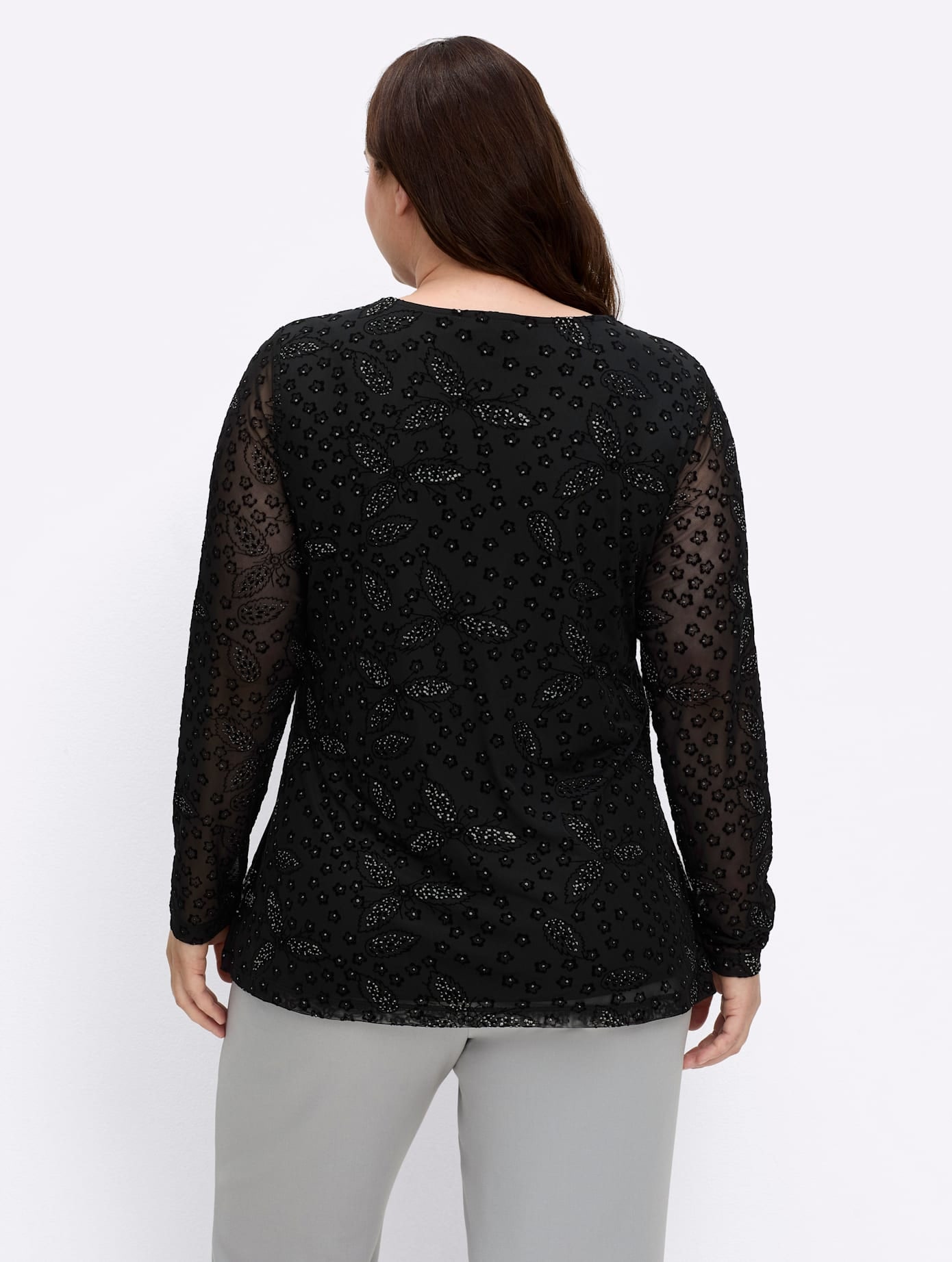 sheego by Joe Browns Langarmshirt »Shirt« 1 Stk. tlg.