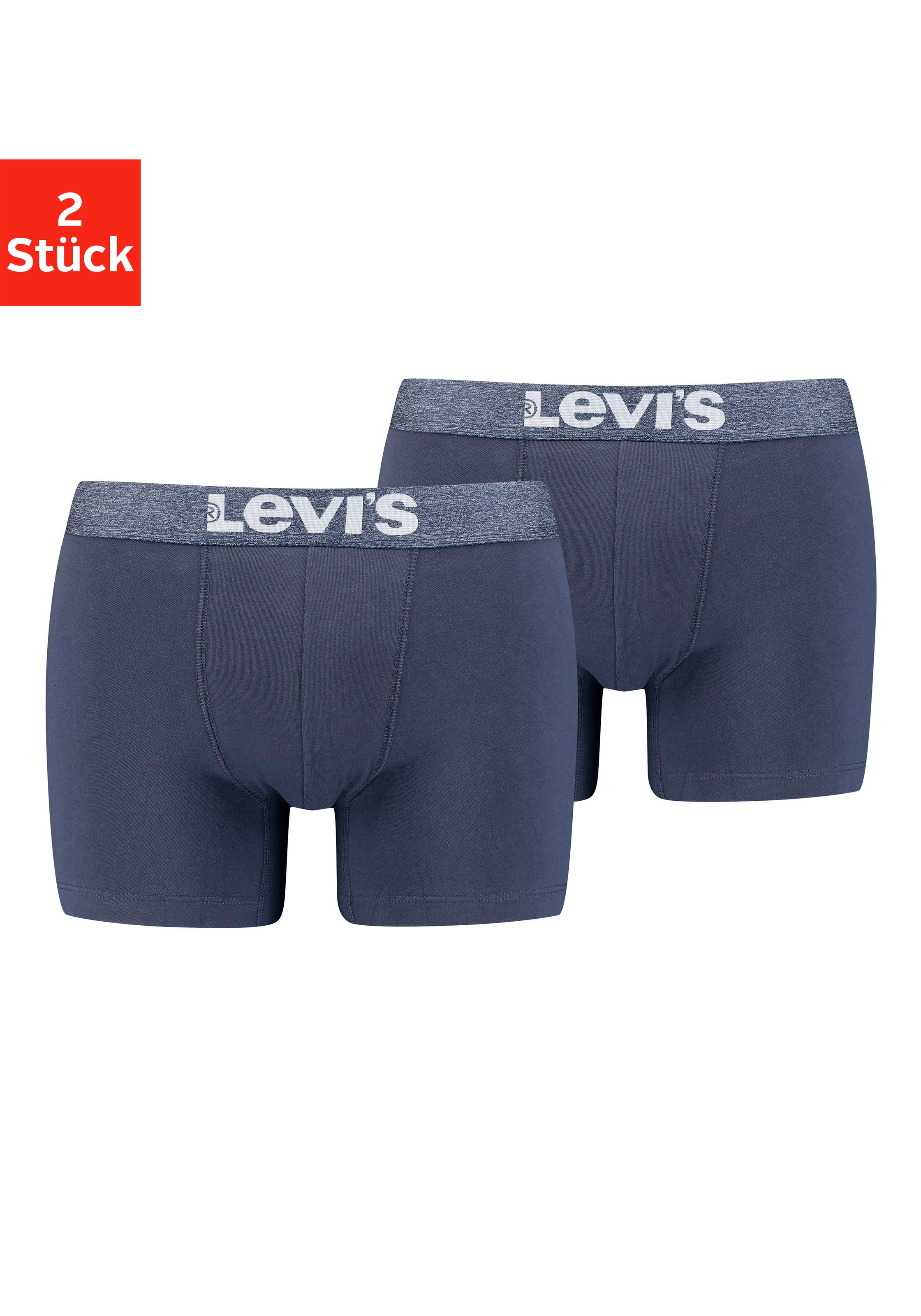 Levi's® Boxer, (2 St.), mit Logo Schriftzug