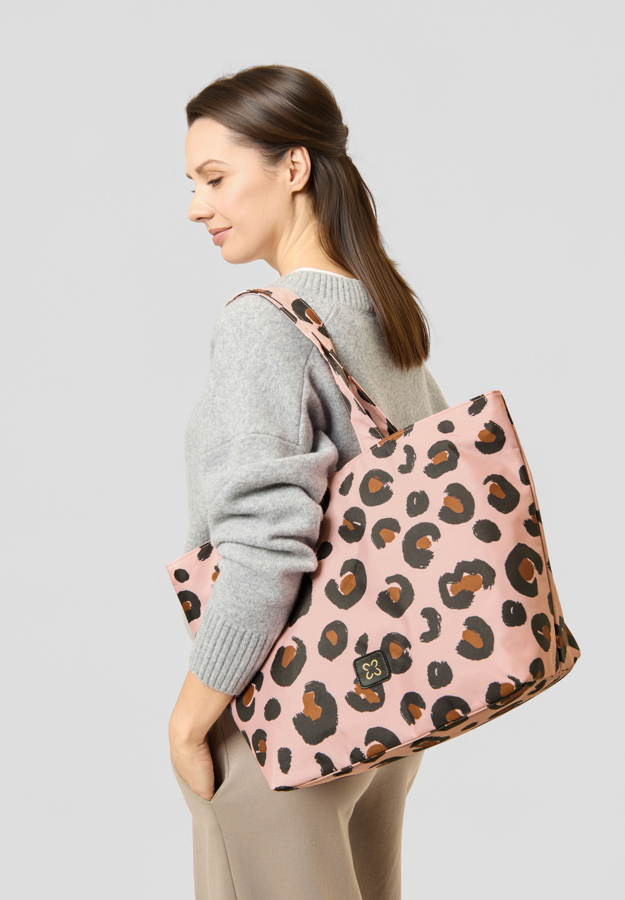 Codello Shopper »Codello Tasche« mit Leomuster