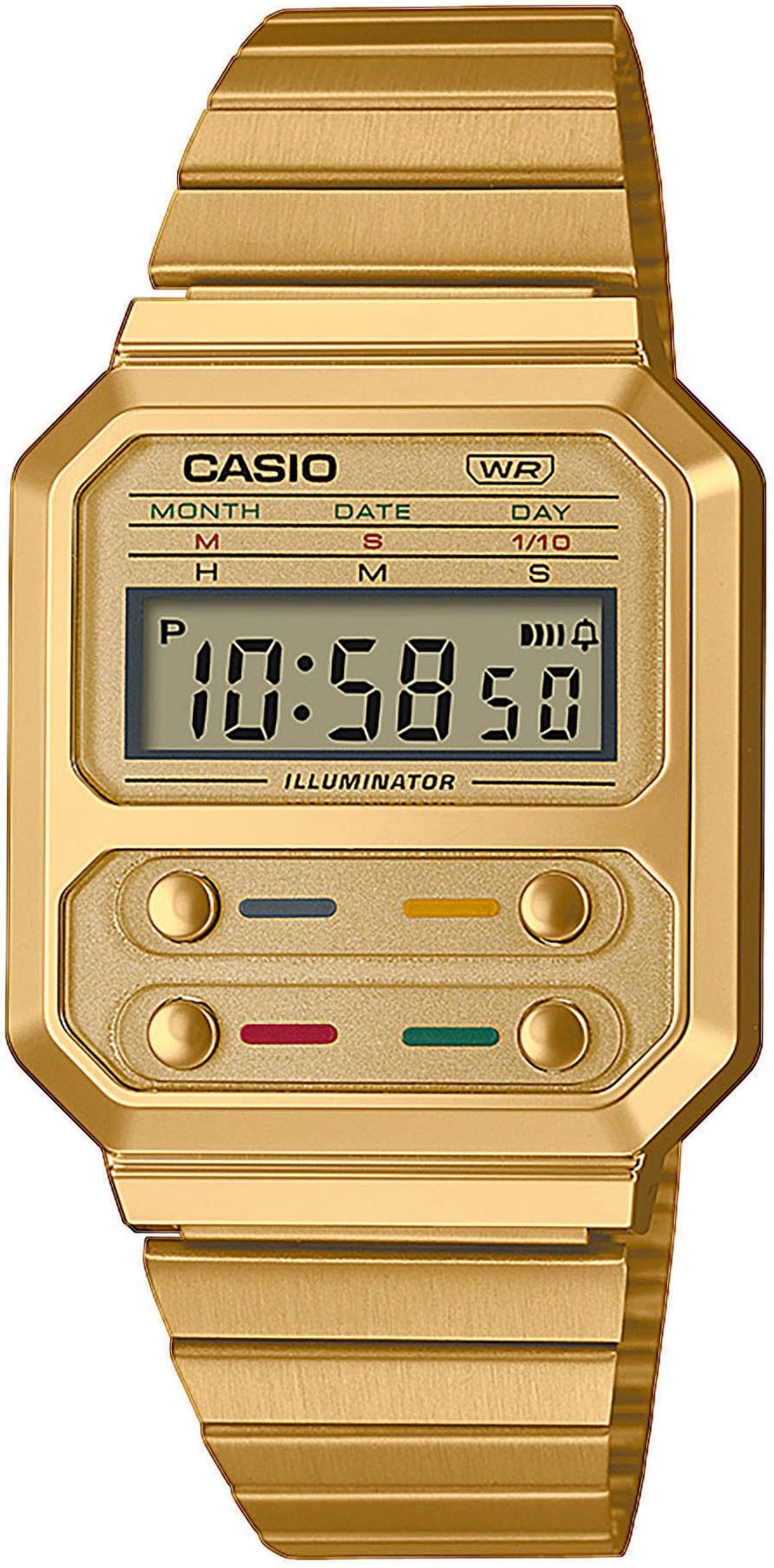 CASIO VINTAGE Chronograph, Quarzuhr, Armbanduhr, Damen, Herren, digital, retro, Stoppfunktion