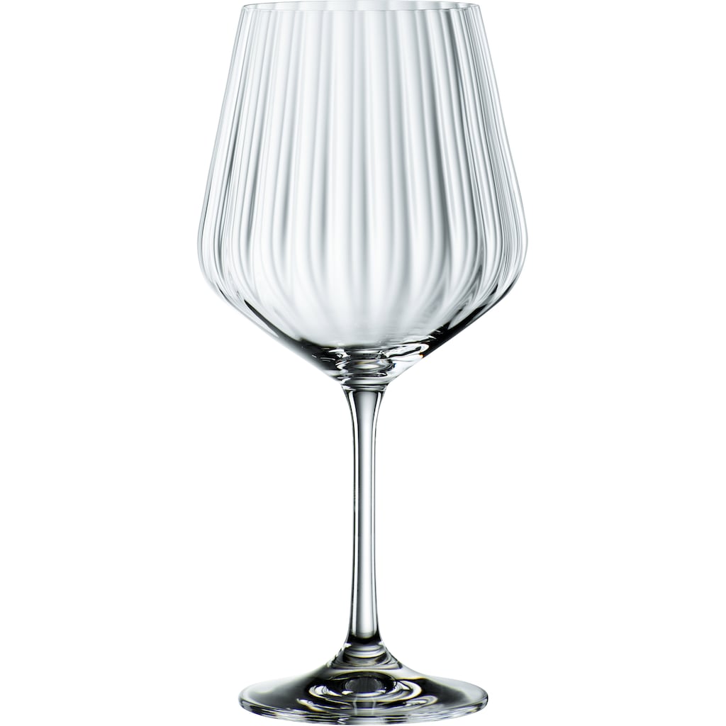 Nachtmann Cocktailglas »Optic«, (Set, 4 tlg.), Gin Tonic, 640 ml, 4-teilig