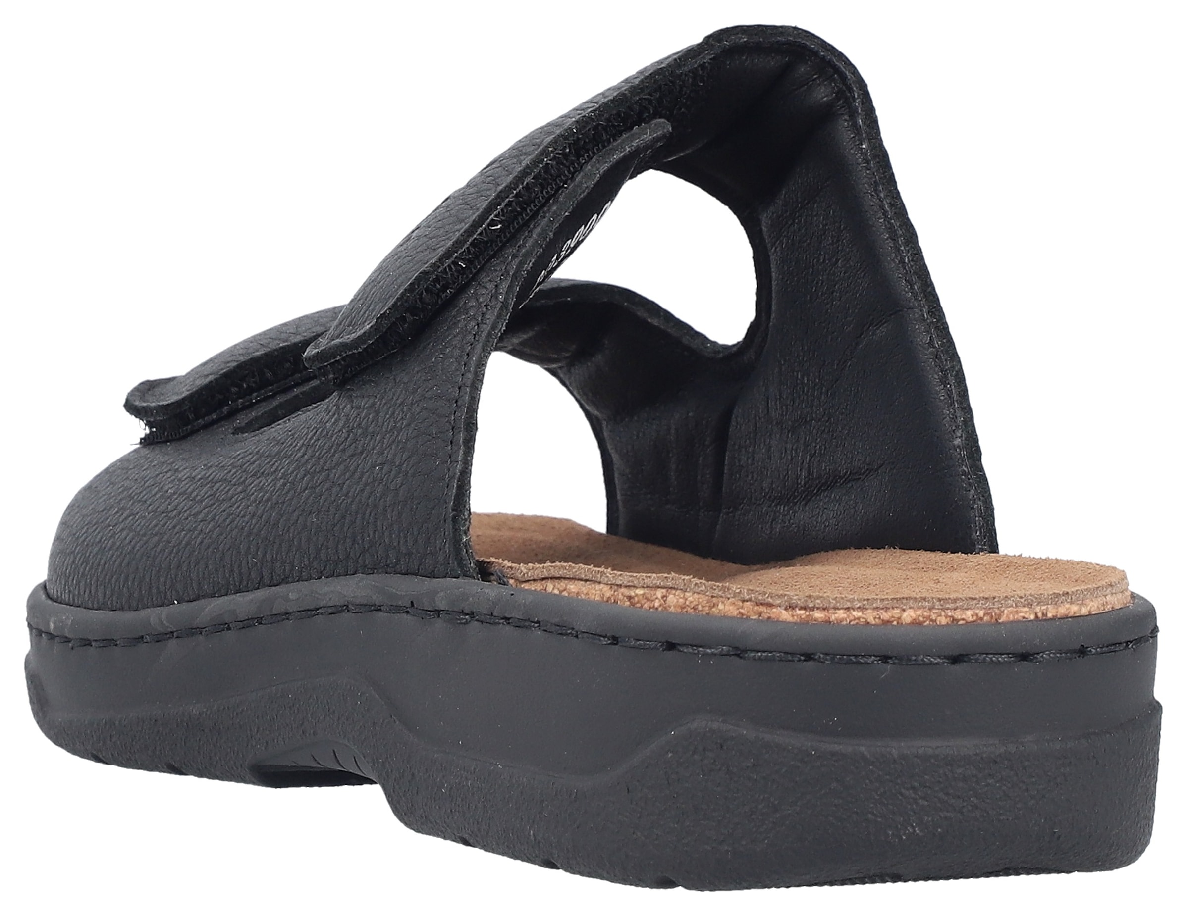 Rieker Pantolette  Sommerschuh, Hausschuh mit Klettverschlüsse