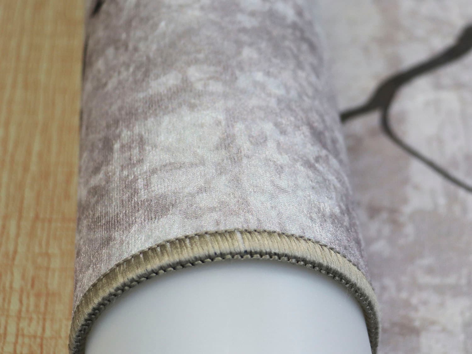 RESITAL The Voice of Carpet Teppich »Sultan 0063« rechteckig 9 mm Höhe Flachgewebe, bedruckt, Marmor Design, mit Fransen, waschbar