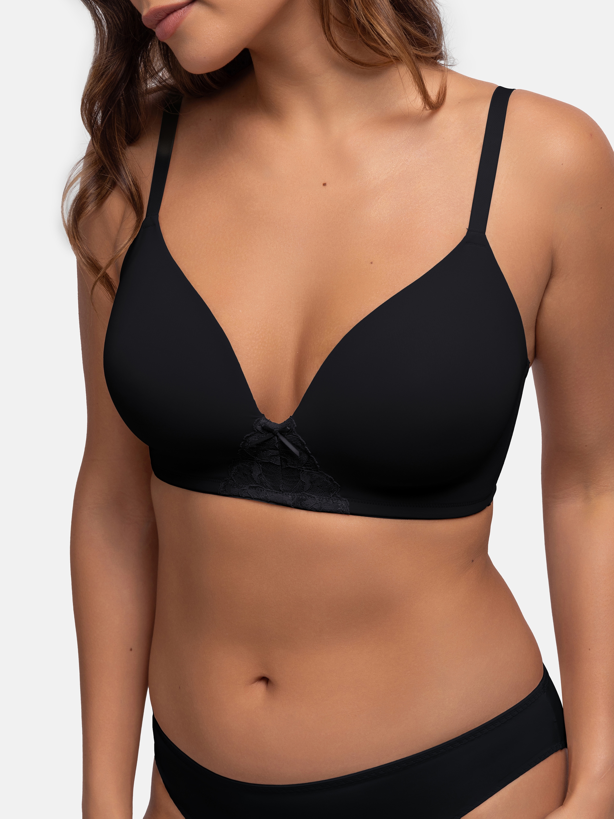 Dorina Push-up-BH »MICHELLE« weicher Stoff, modernes Design
