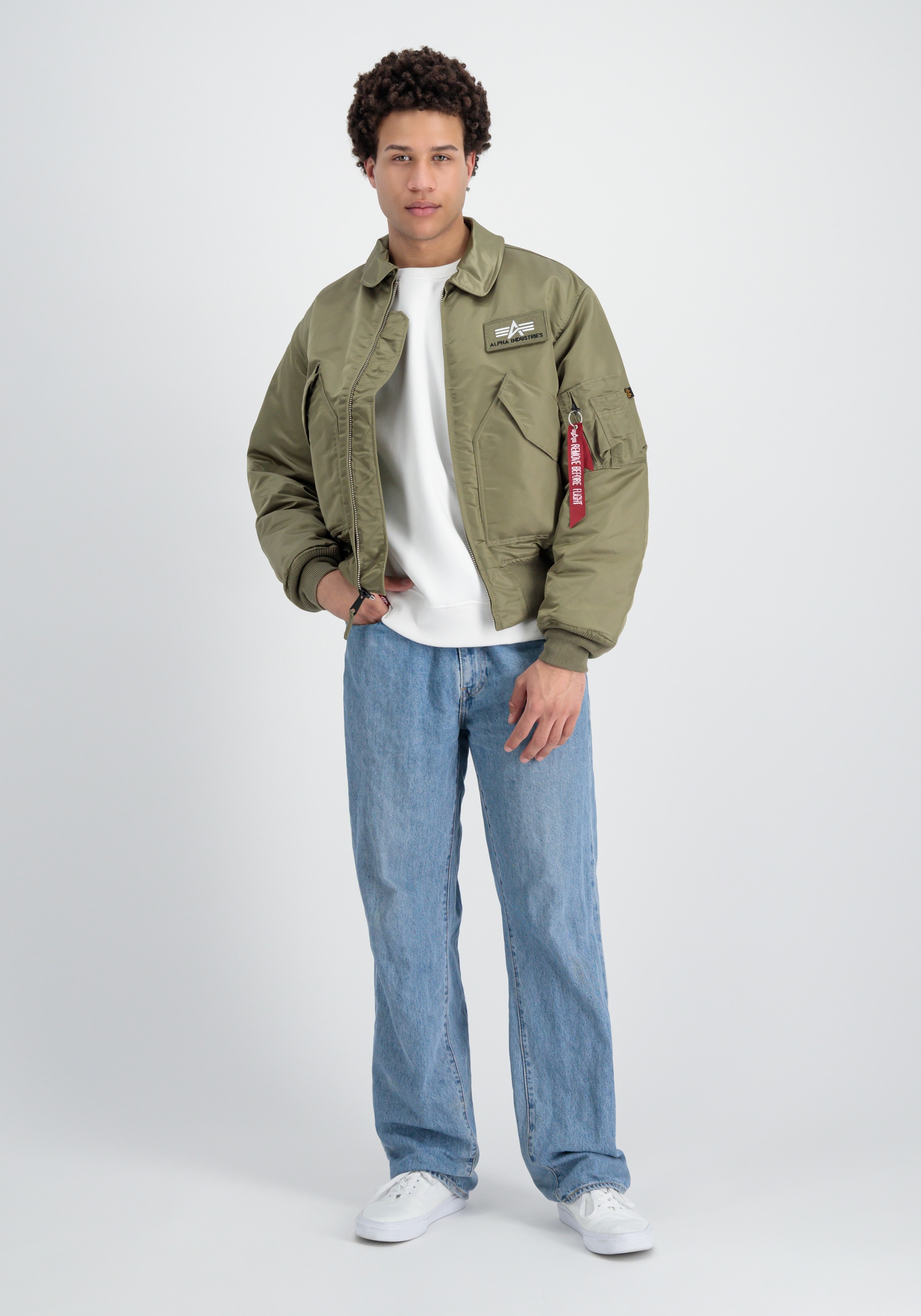 Alpha Industries Bomberjacke »Alpha Industries Men - Bomber Jackets CWU 45 (HERITAGE)«