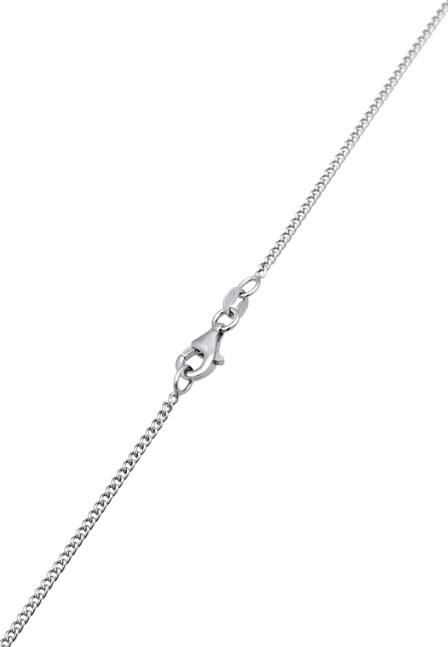 Elli Ohrring und Ketten Set »Schmuckset Kette Ohrstecker Kreuz Zirkonia Weiß 925 Sterling Silber«