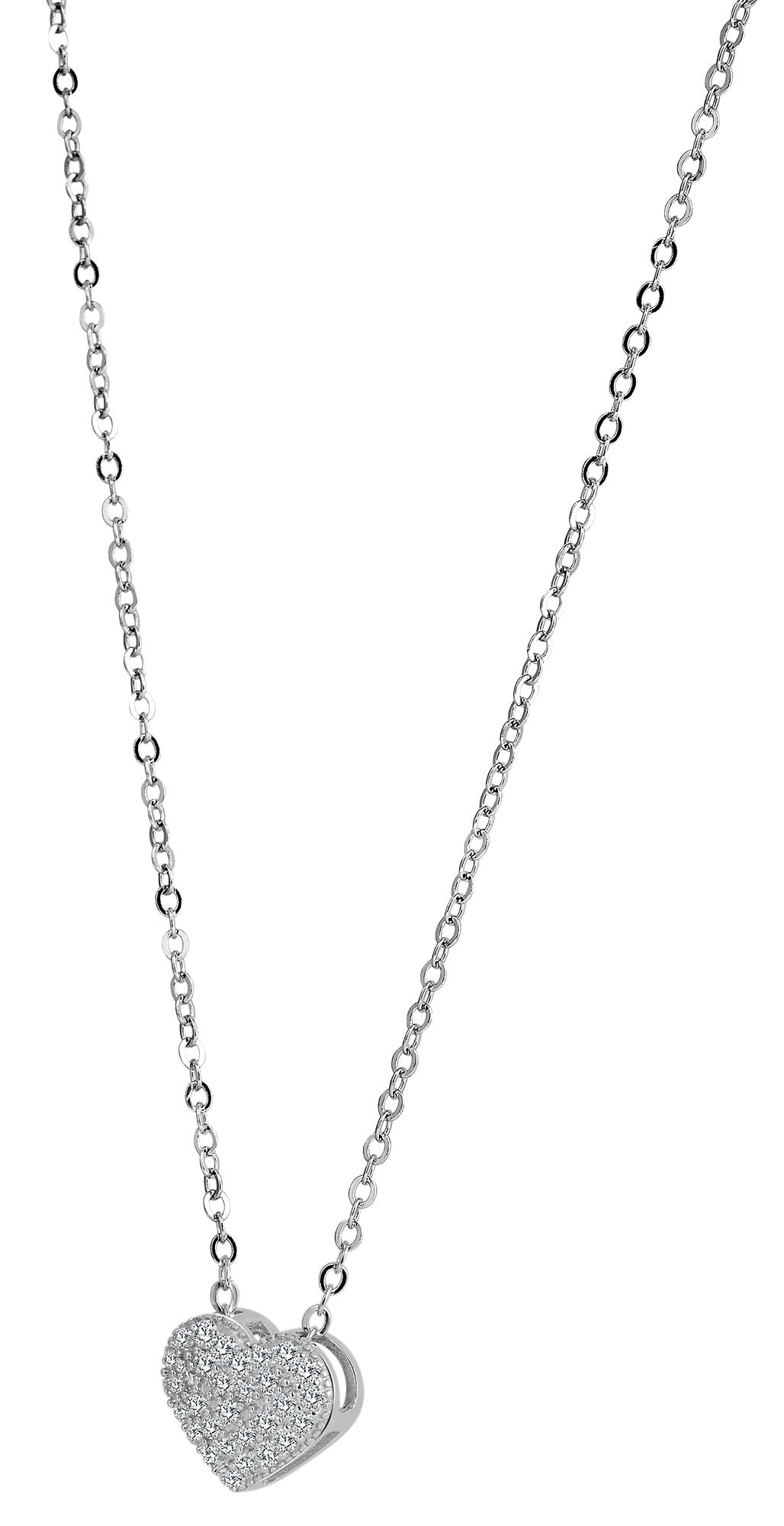 Adelia´s Kette ohne Anhänger »Damen Halskette mit Anhänger ¿ Herz aus 925 Silber«