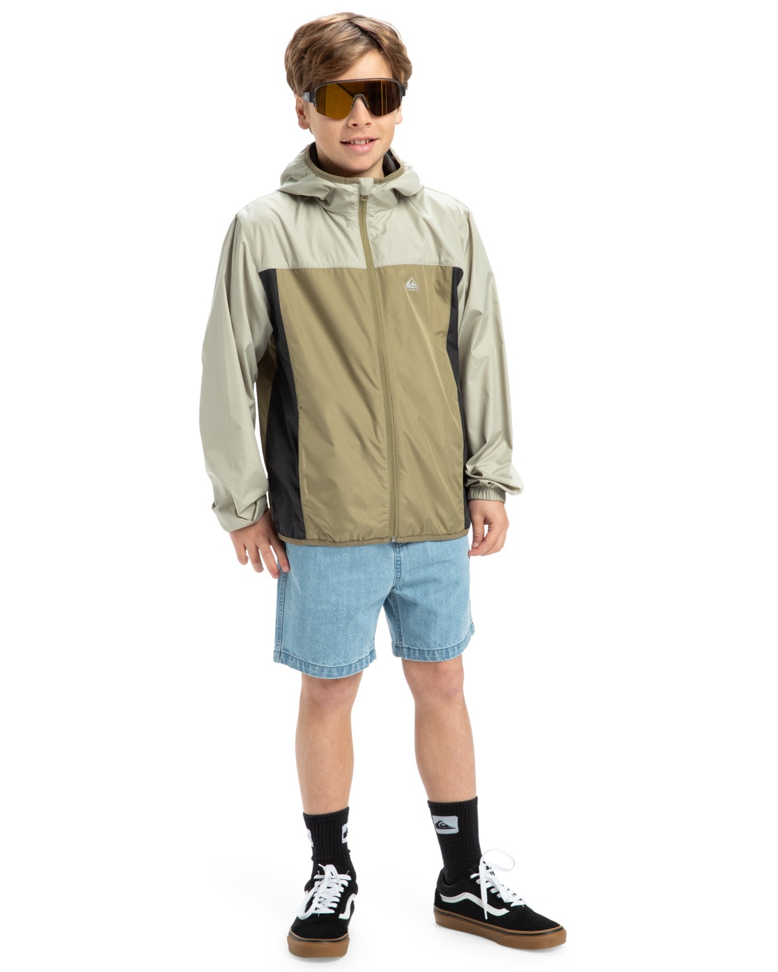 Quiksilver Outdoorjacke »Overcast«, mit Kapuze