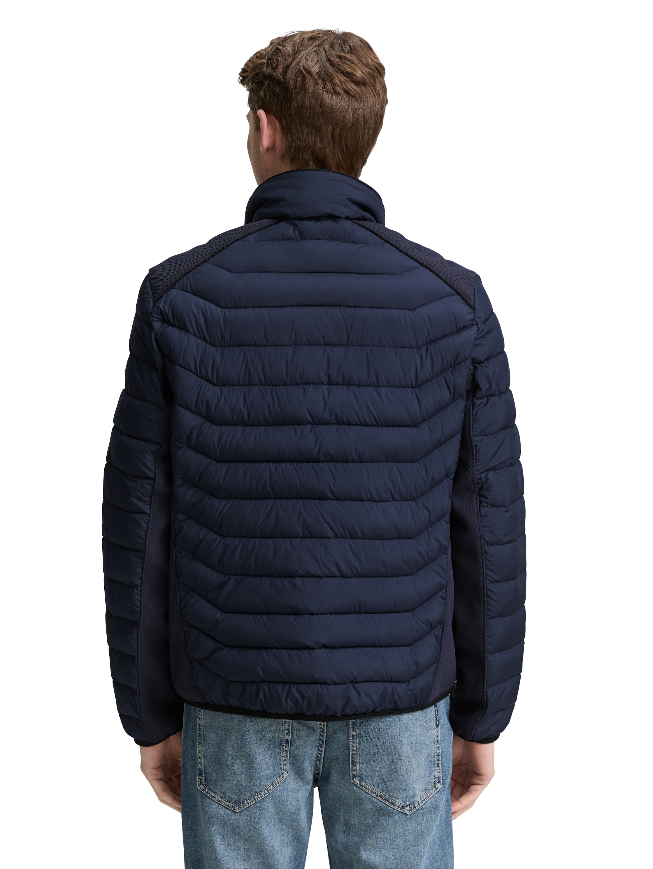 TOM TAILOR Steppjacke, ohne Kapuze, mit Taschen