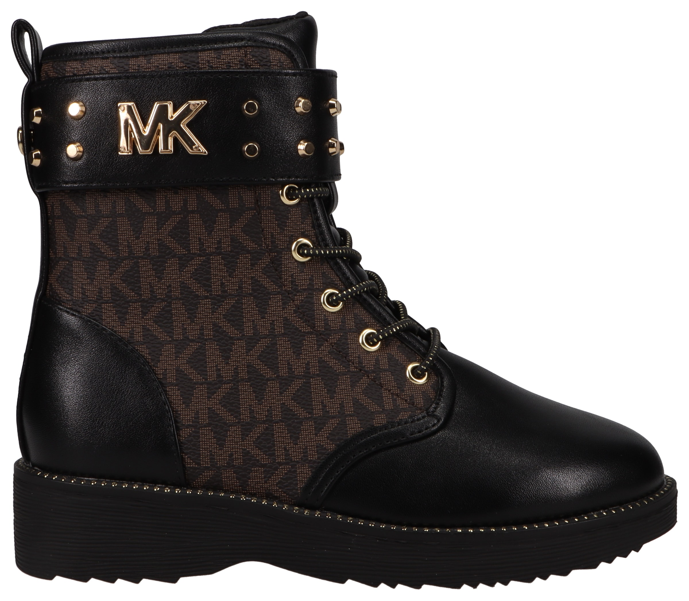 MICHAEL KORS KIDS Winterstiefel »Schnürboots HASKELL STUDS«, mit Schnürung und Reißverschluss