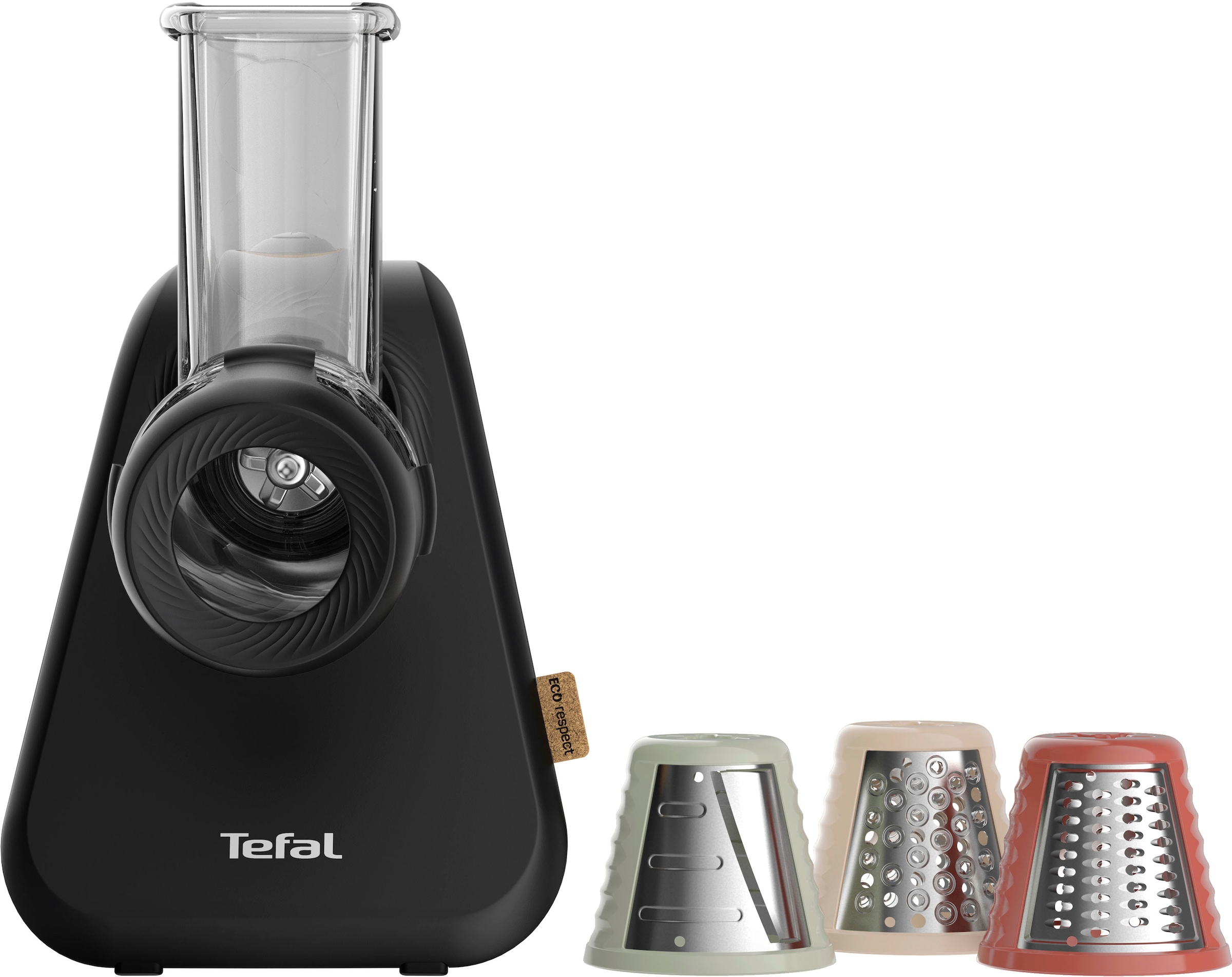 Tefal Zerkleinerer »Eco Respect«, 200 W, Eco-Design, farblich codiertes Kegelsystem, platzsparend, MB77EN