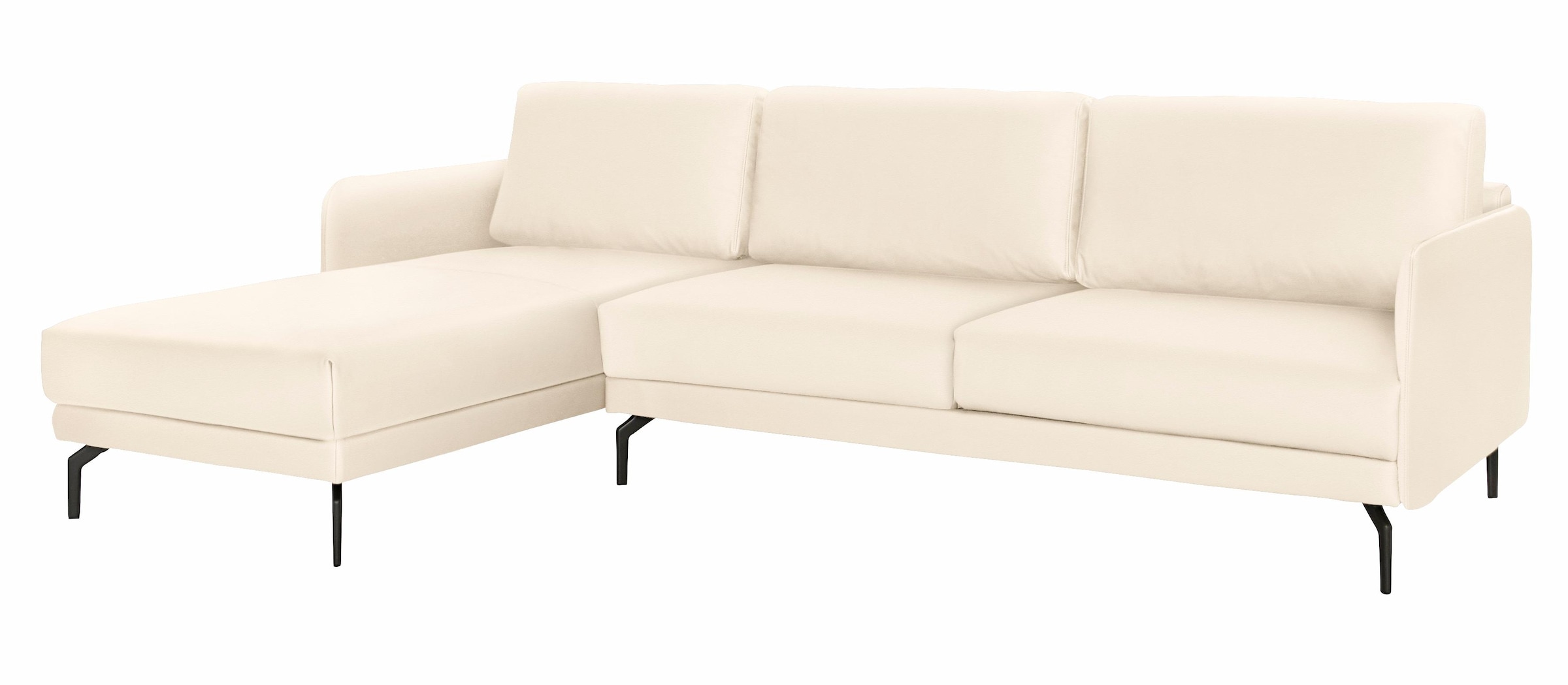 hülsta sofa Ecksofa OTTO 274 Breite cm, schmal, Alugussfuß Umbragrau sehr Online Shop »hs.450«, Armlehne