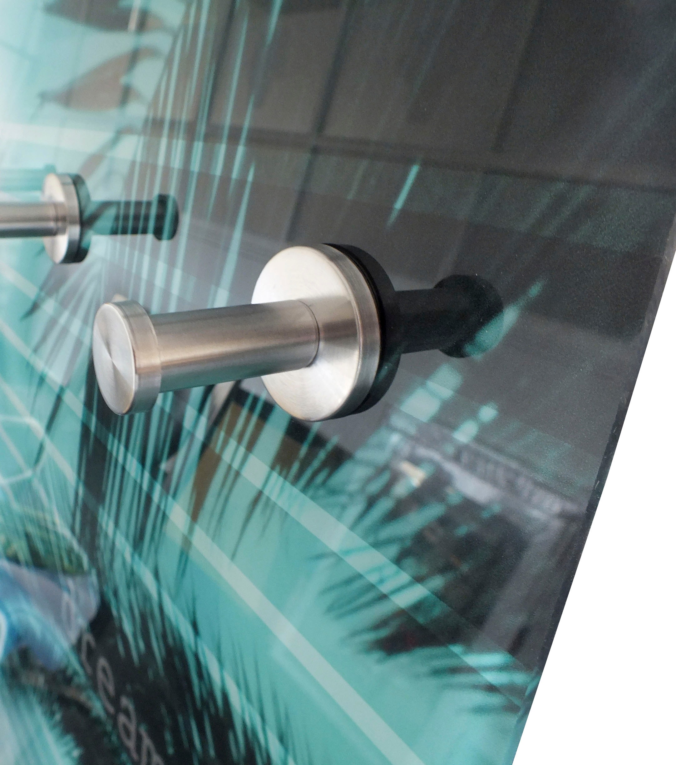 queence Garderobenleiste »Azalea« Federn, Garderobe, Wandgarderobe, deko