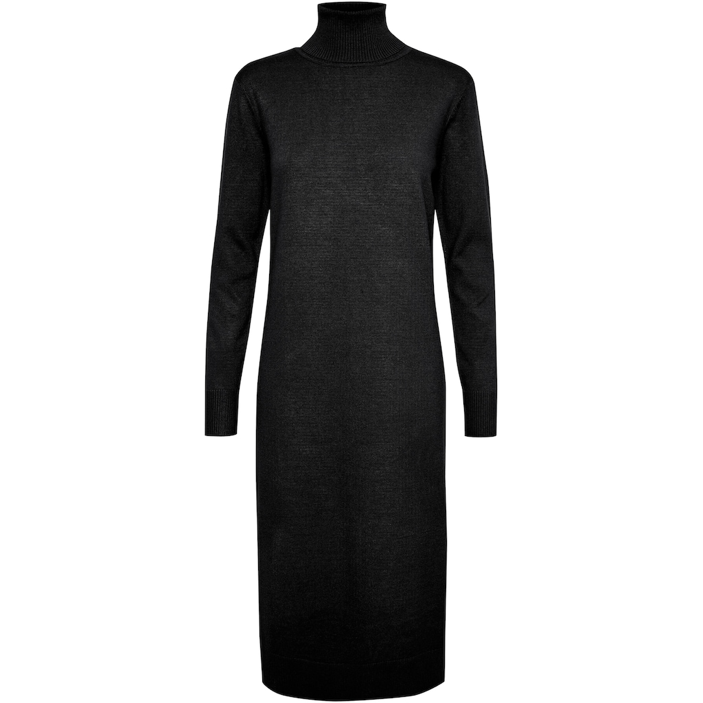 Saint Tropez Strickkleid »SZ-Roll-neck Long Dress«, mit Rollkragen