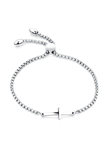 Armkette »Schmuck Geschenk Armschmuck Armband Erbskette Kreuz«, zu Kleid, Shirt,...