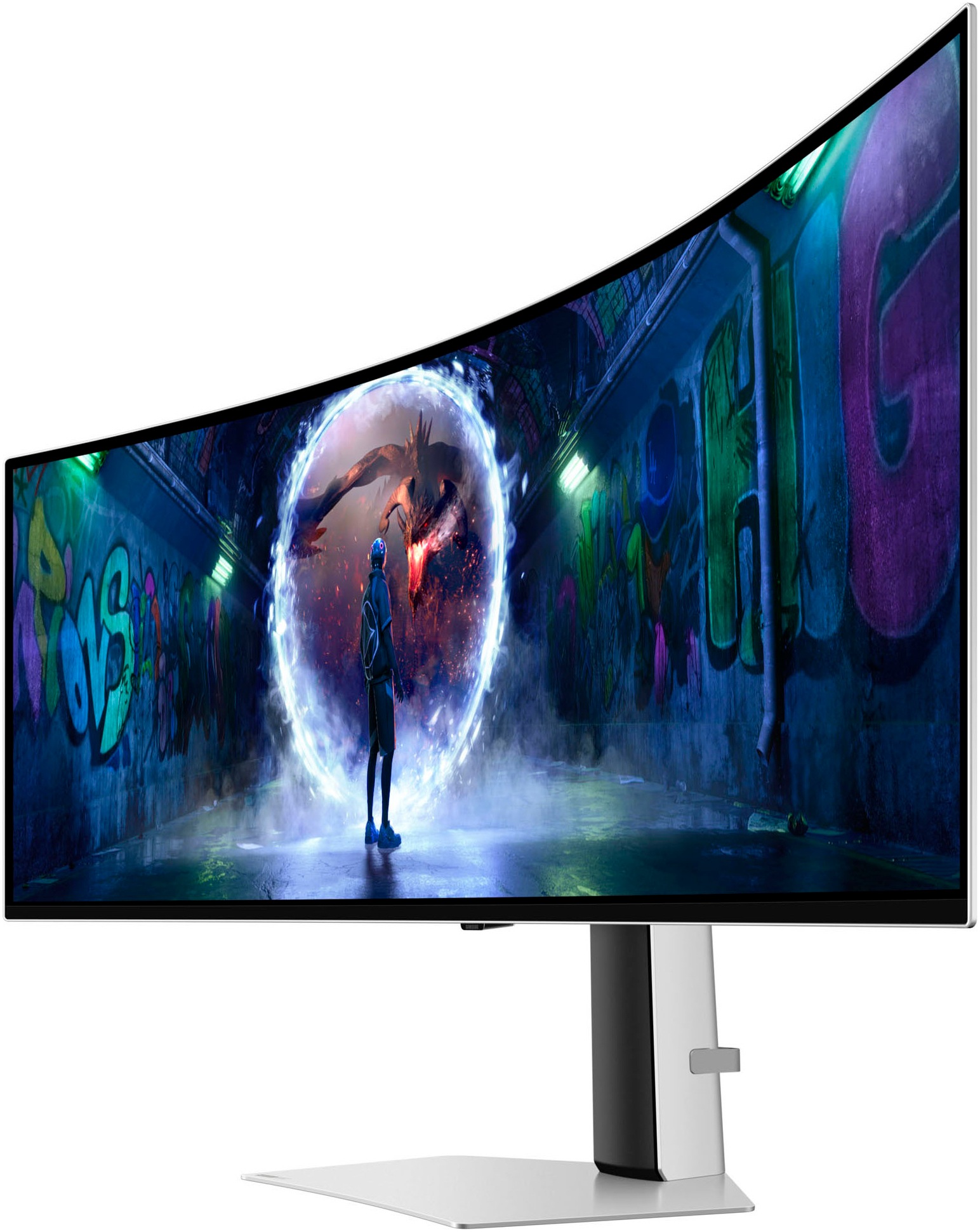 Samsung Curved-Gaming-OLED-Monitor »S49DG934SU«, 124 cm/49 Zoll, 5120 x 1440 px, DQHD, 0,03 ms Reaktionszeit, 240 Hz