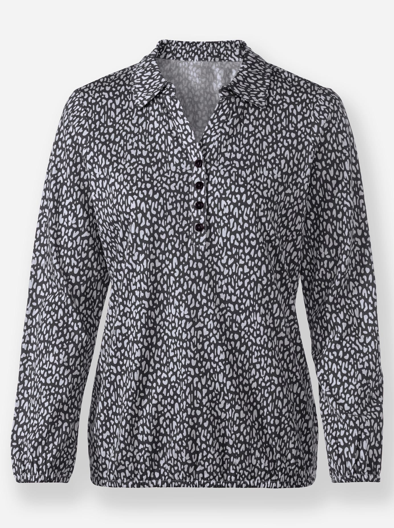 Inspirationen Poloshirt »Langarm-Shirt«, (1 tlg.)
