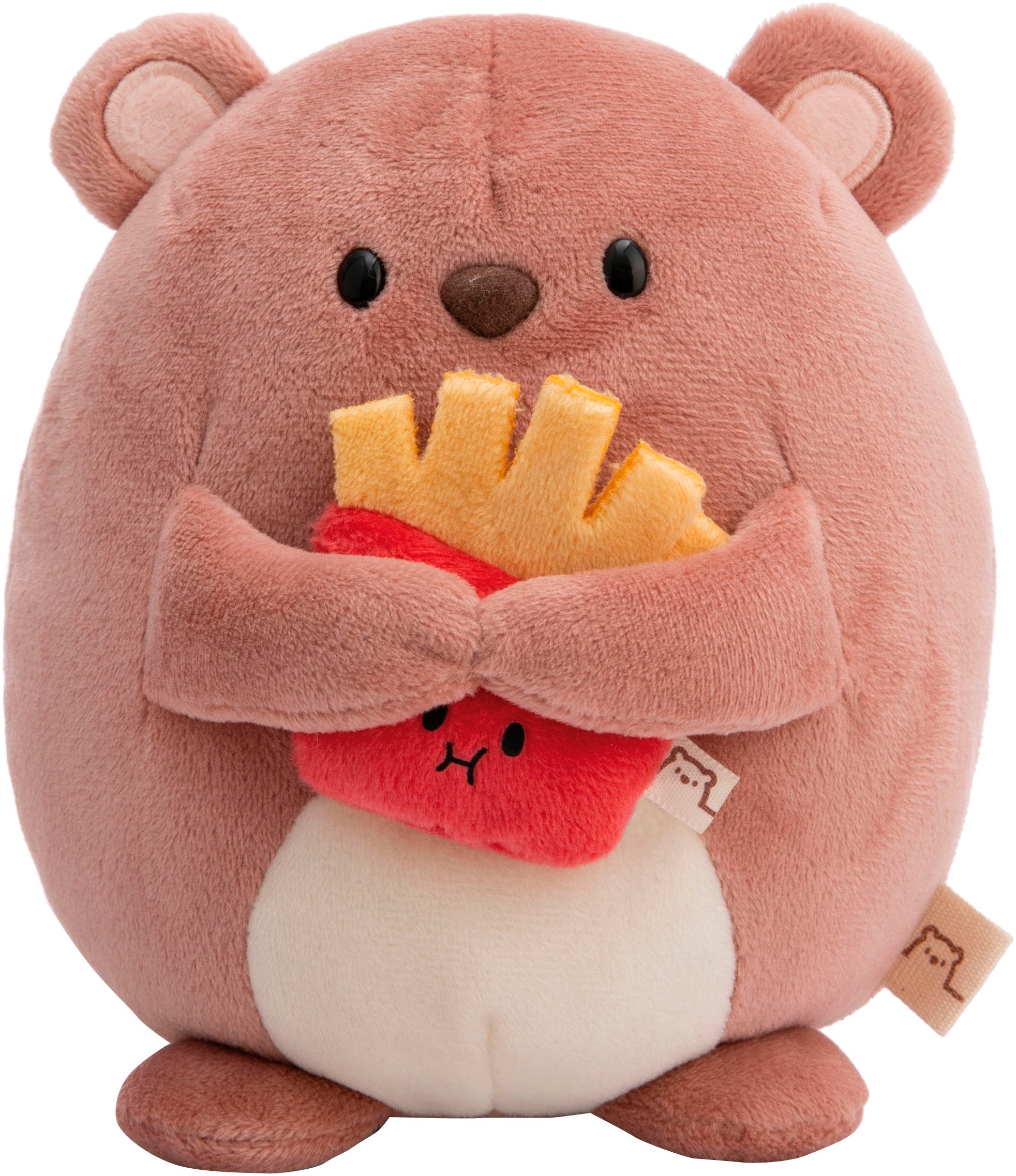 Nici Kuscheltier »mymochi, Bär Nomo, 16 cm«, mit Pommes, in Geschenkbox