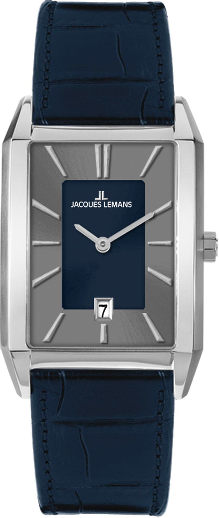 Jacques Lemans Quarzuhr »Torino« Armbanduhr, Herrenuhr, Lederarmband, analog, Datum
