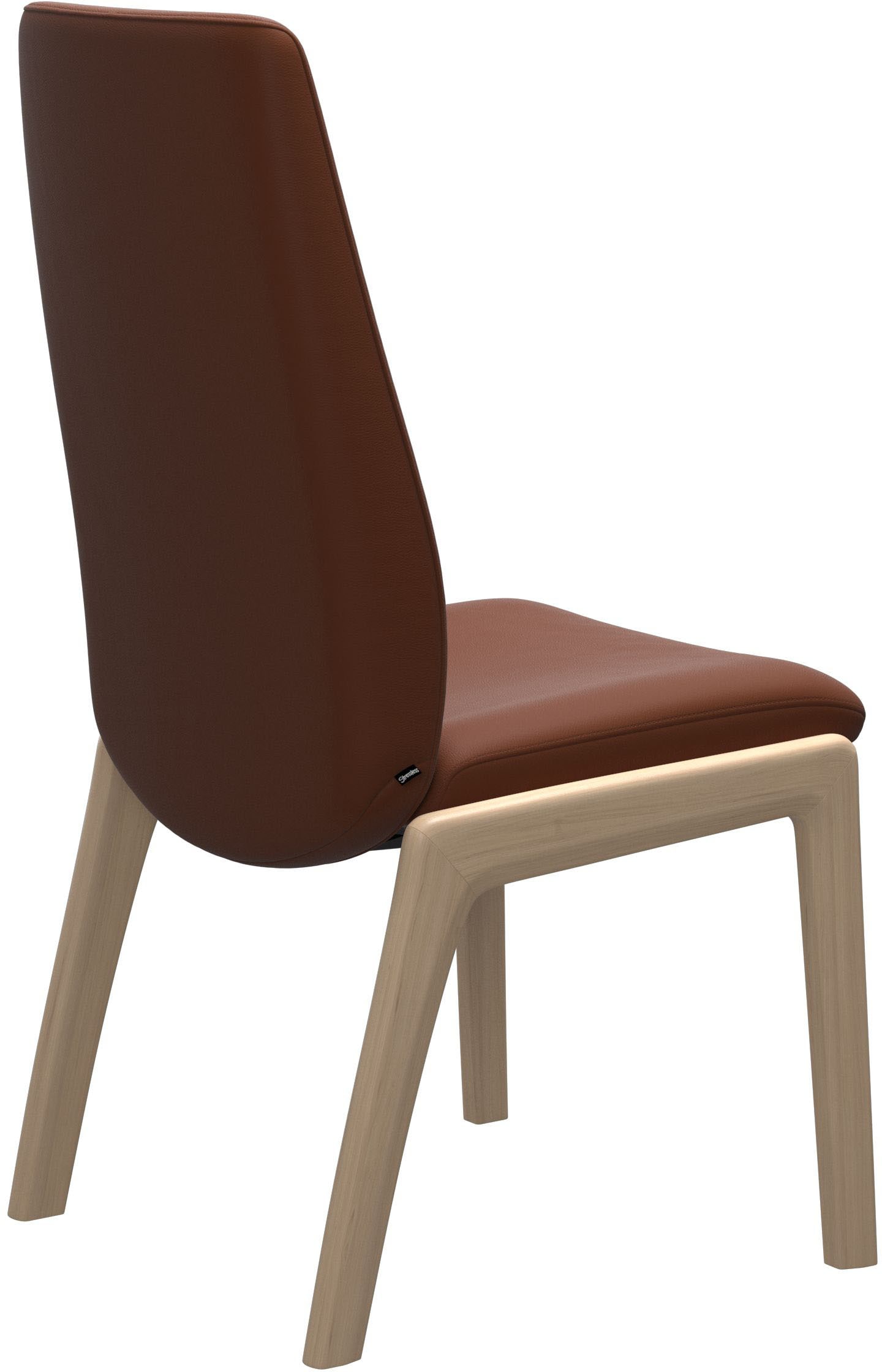 Stressless® Polsterstuhl »Laurel«, Leder PALOMA, High Back, Größe L, mit abgerundeten Beinen in Eiche natur