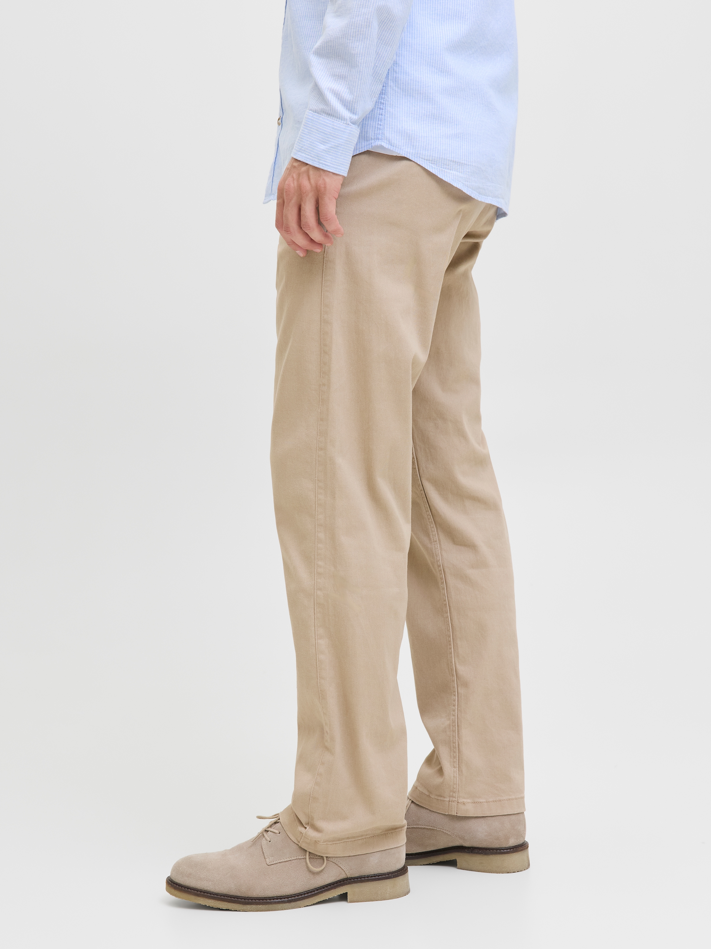 Jack & Jones Chinohose »JPSTKANE DAVE CHINO 2PK MP NOOS«, (Packung, 2 tlg.), In vorgewaschener Qualität