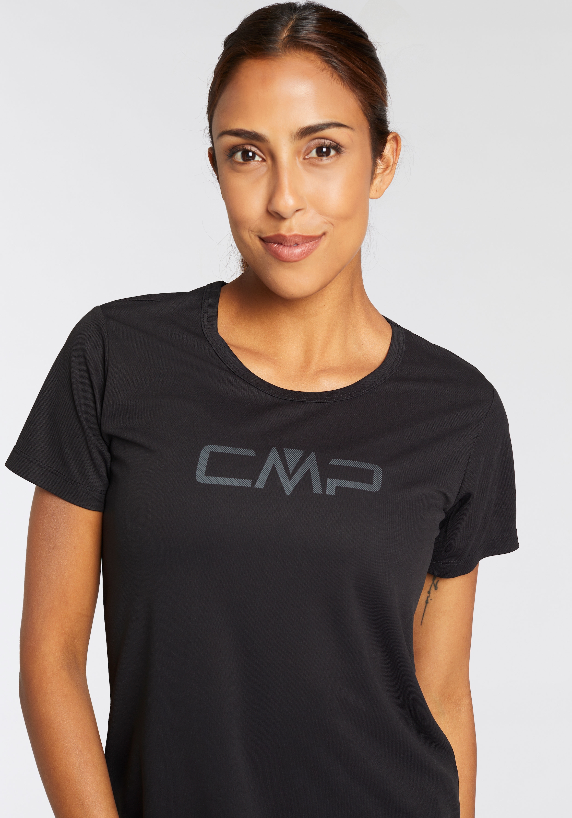 CMP Funktionsshirt »WOMAN CO T-SHIRT«, (1 tlg.), Schnell trocknend & Atmungsaktiv