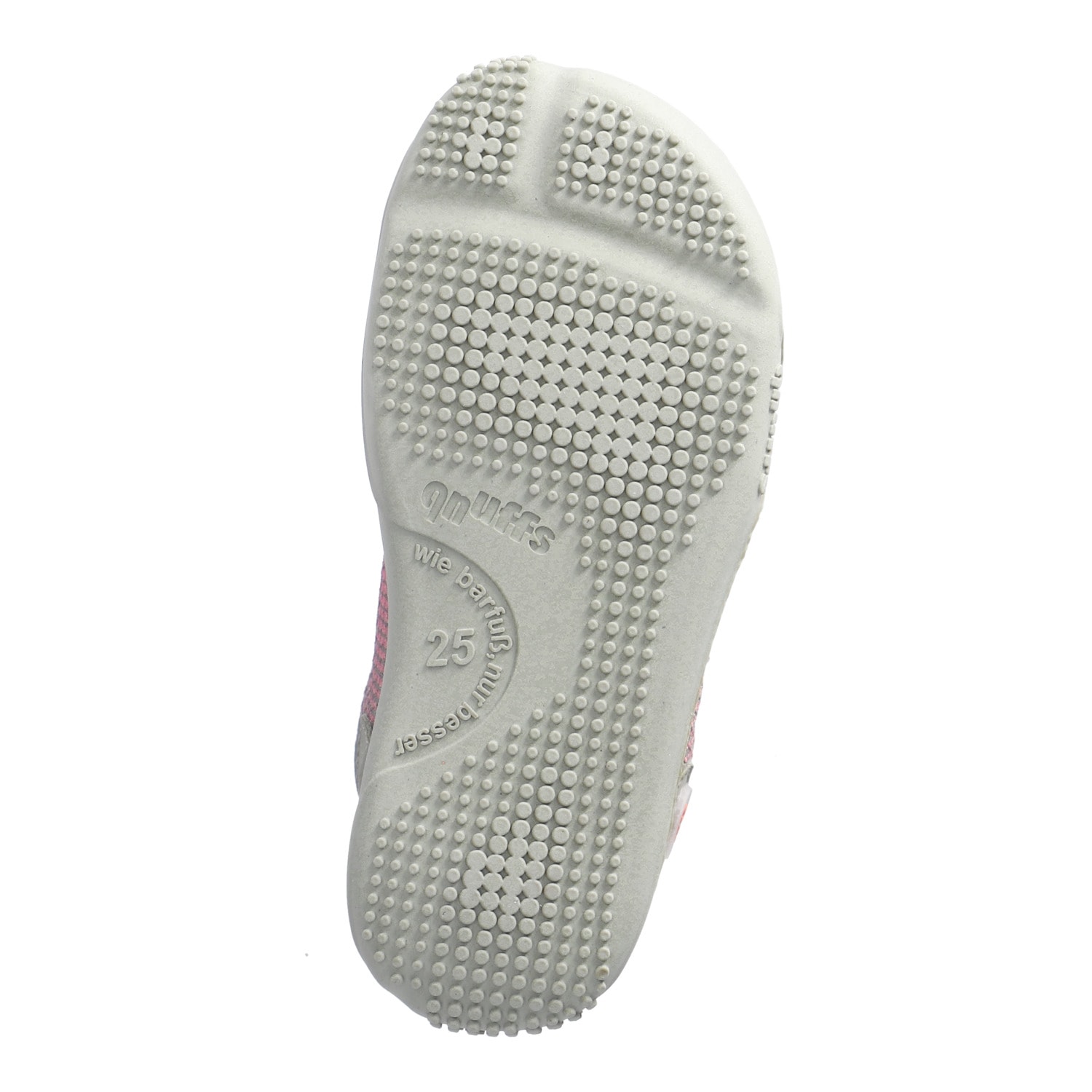 qnuffs Barfußschuh »Fichte«  Klettschuh, Sneaker, Halbschuh mit Kontrastbesätzen