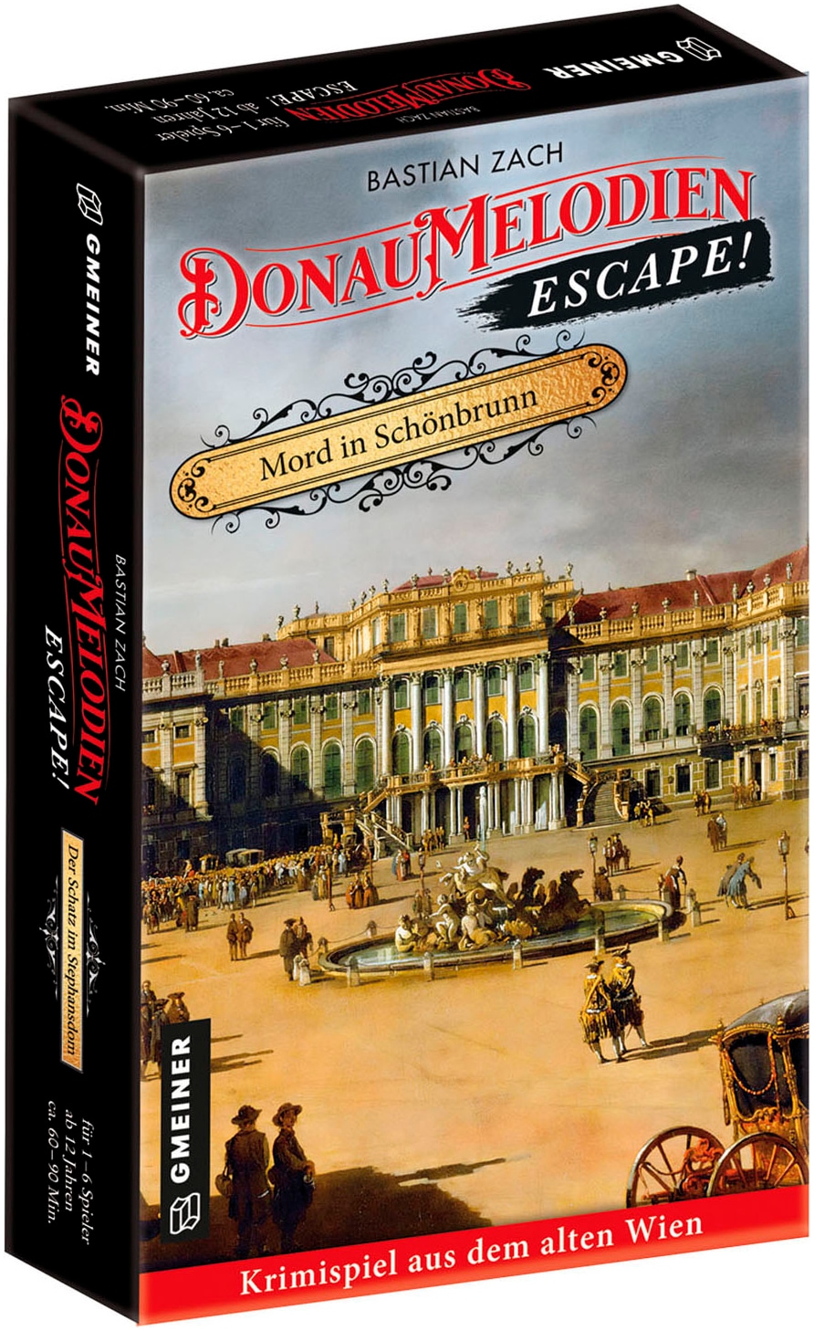 GMEINER Spiel »Donaumelodien Escape - Mord in Schönbrunn«, Made in Germany