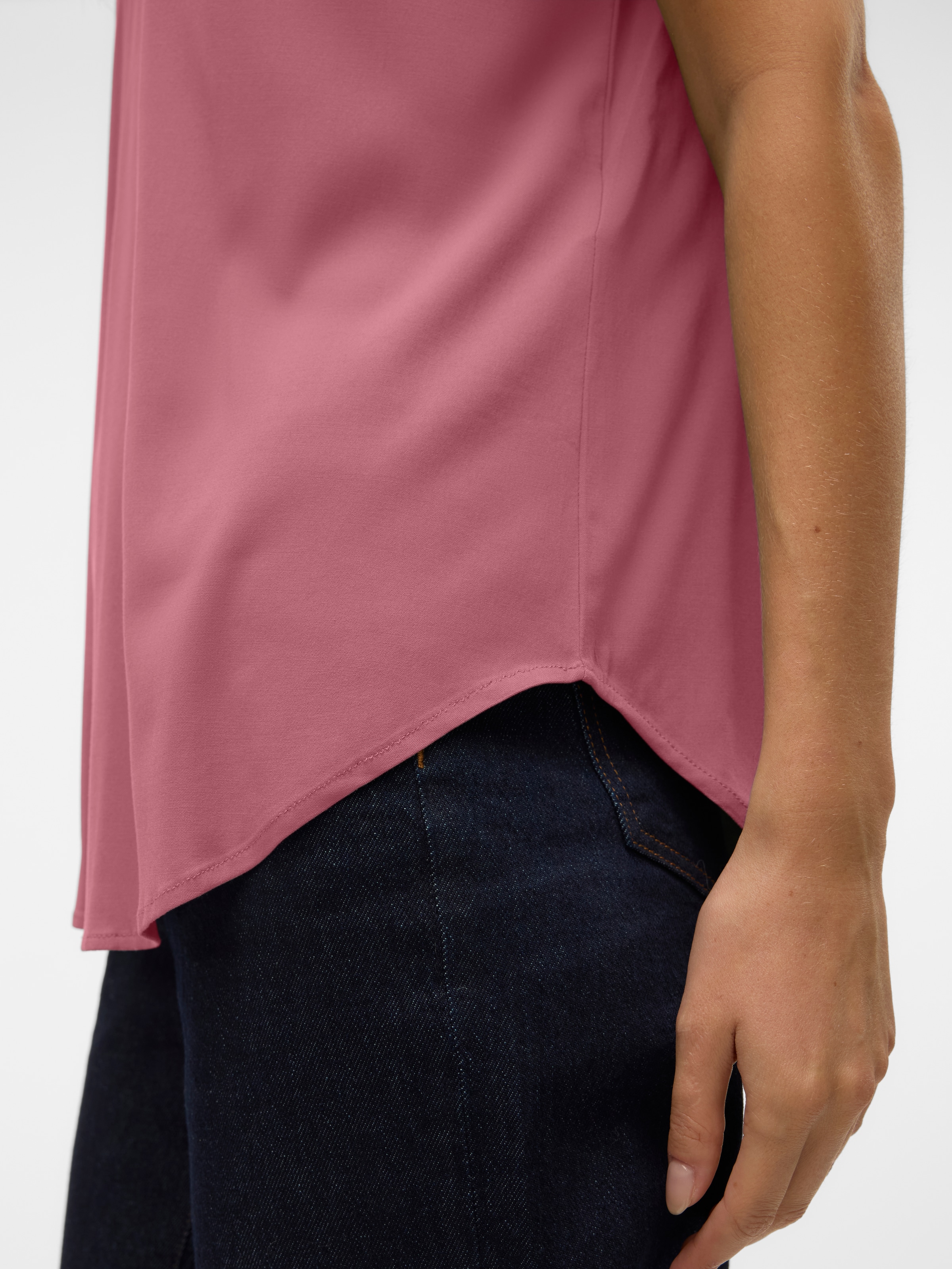 Vero Moda Blusenshirt »VMBELLA SS TOP WVN GA NOOS«