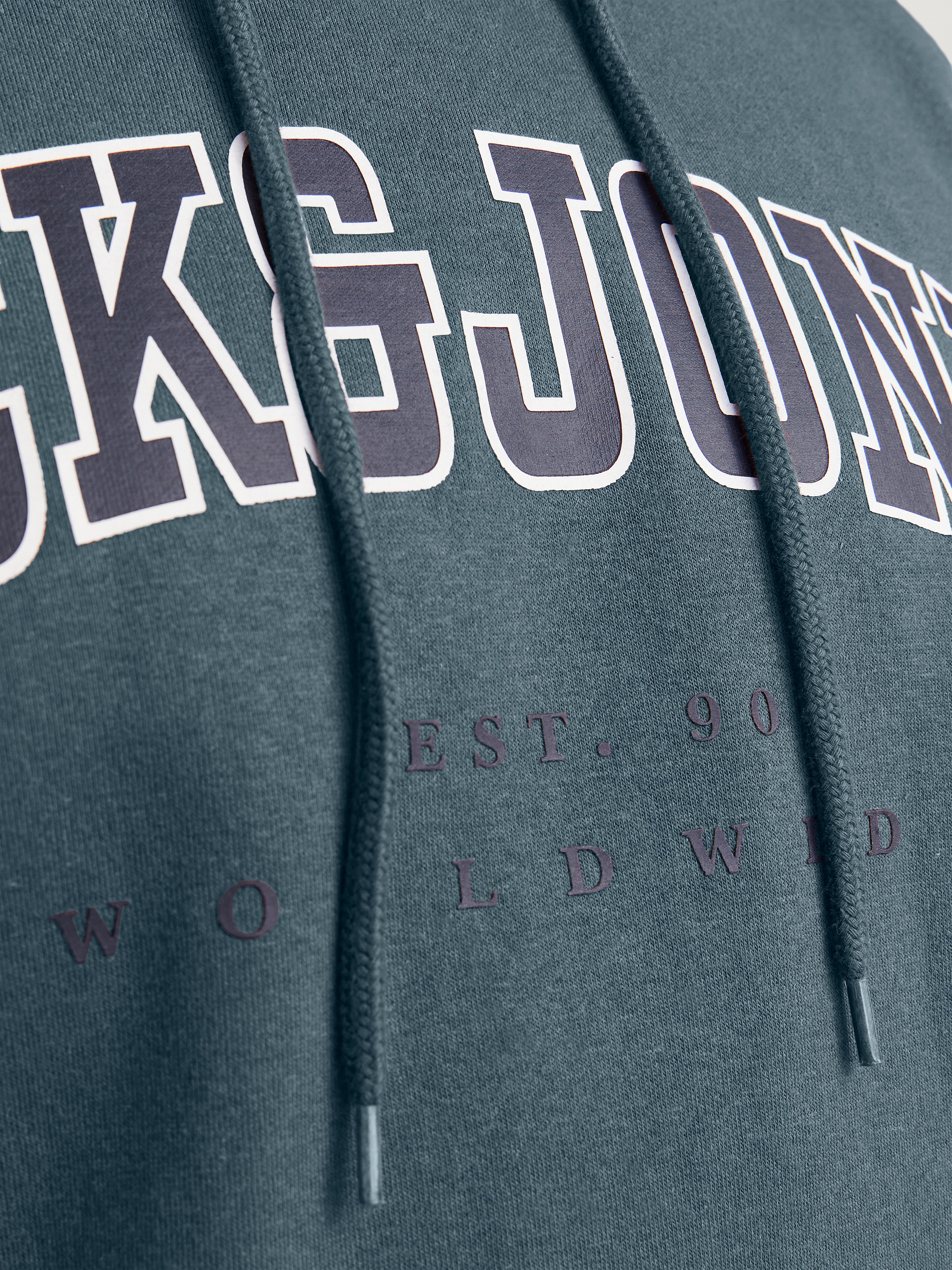 Jack & Jones PlusSize Hoodie »JJECALEB VARSITY SWEAT HOOD NOOS PLS«