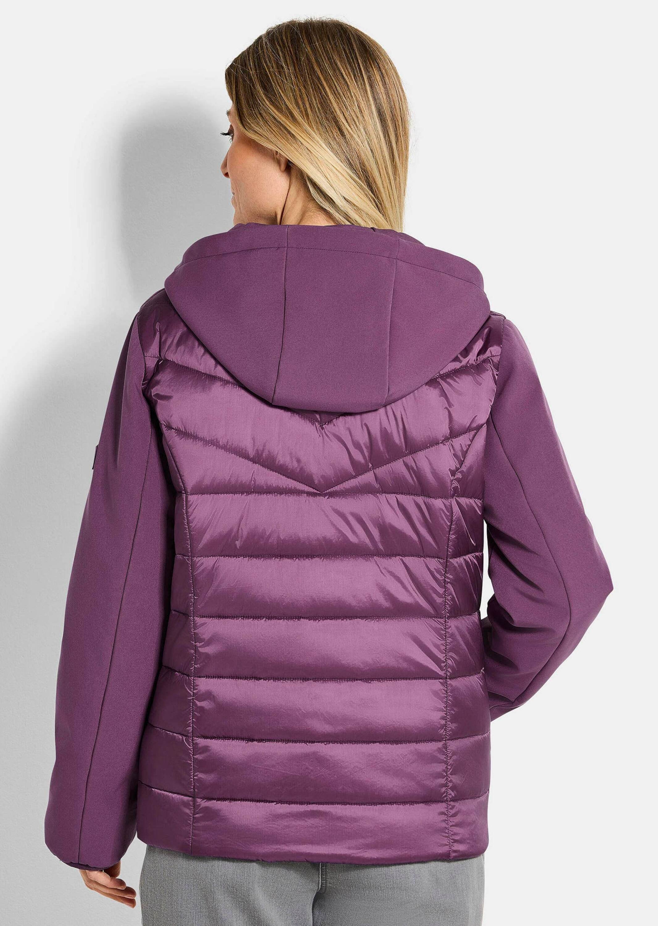 GOLDNER Kurzjacke »Steppjacke mit Ärmeln aus Softshell«